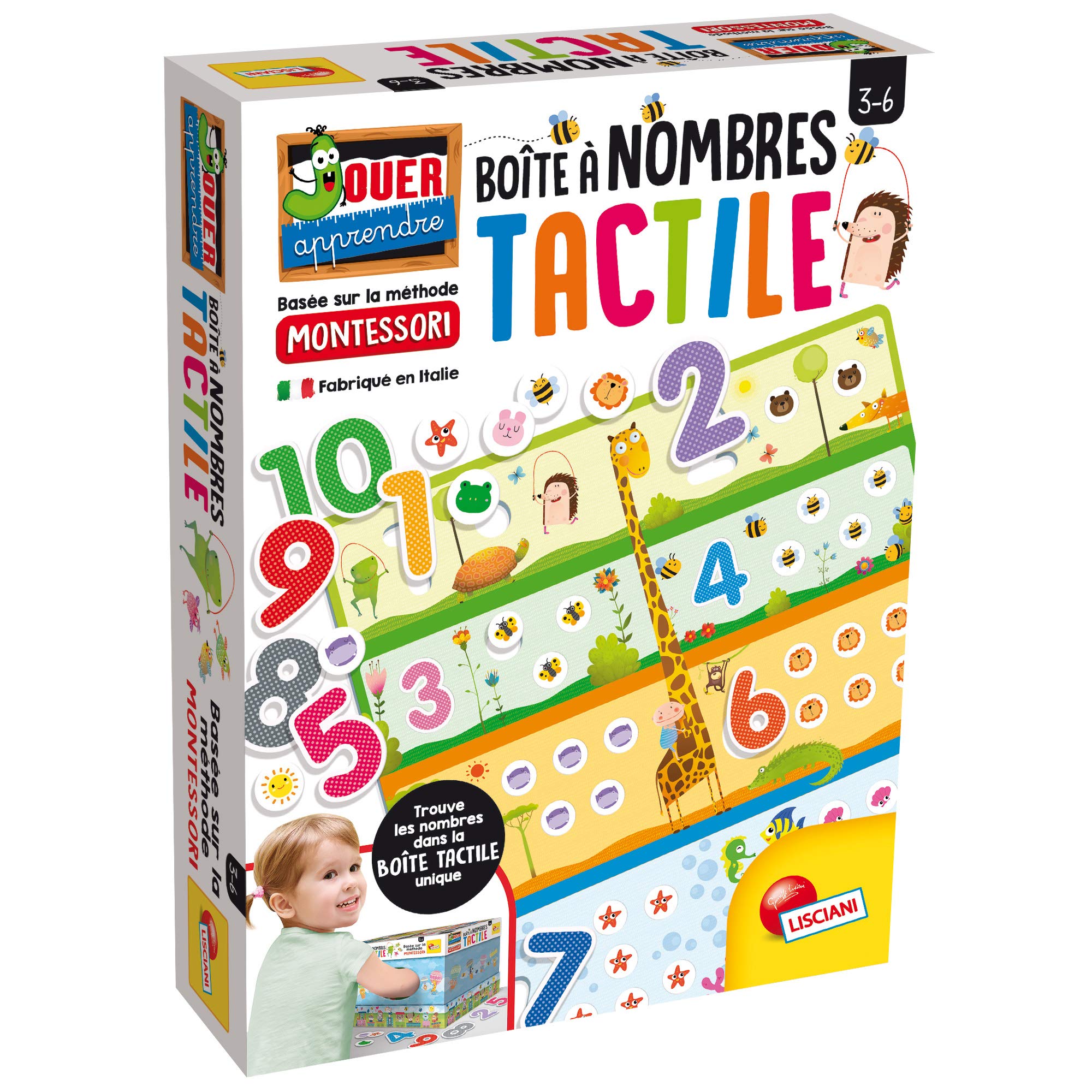 Lisciani FR72453 Educational Games Numbers - Numbers and Quantities - Multi-Coloured