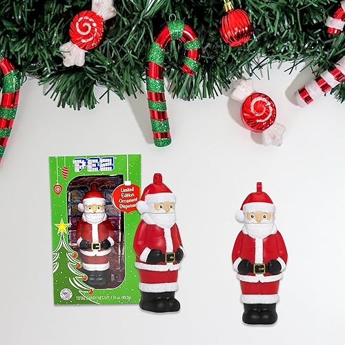 Miniatura 5 de Caja de regalo de adorno de Pez Santa Pez, paquete de 2 dispensadores de dulces de Navidad, rellenos de calcetines de dulces de Navidad para niños,