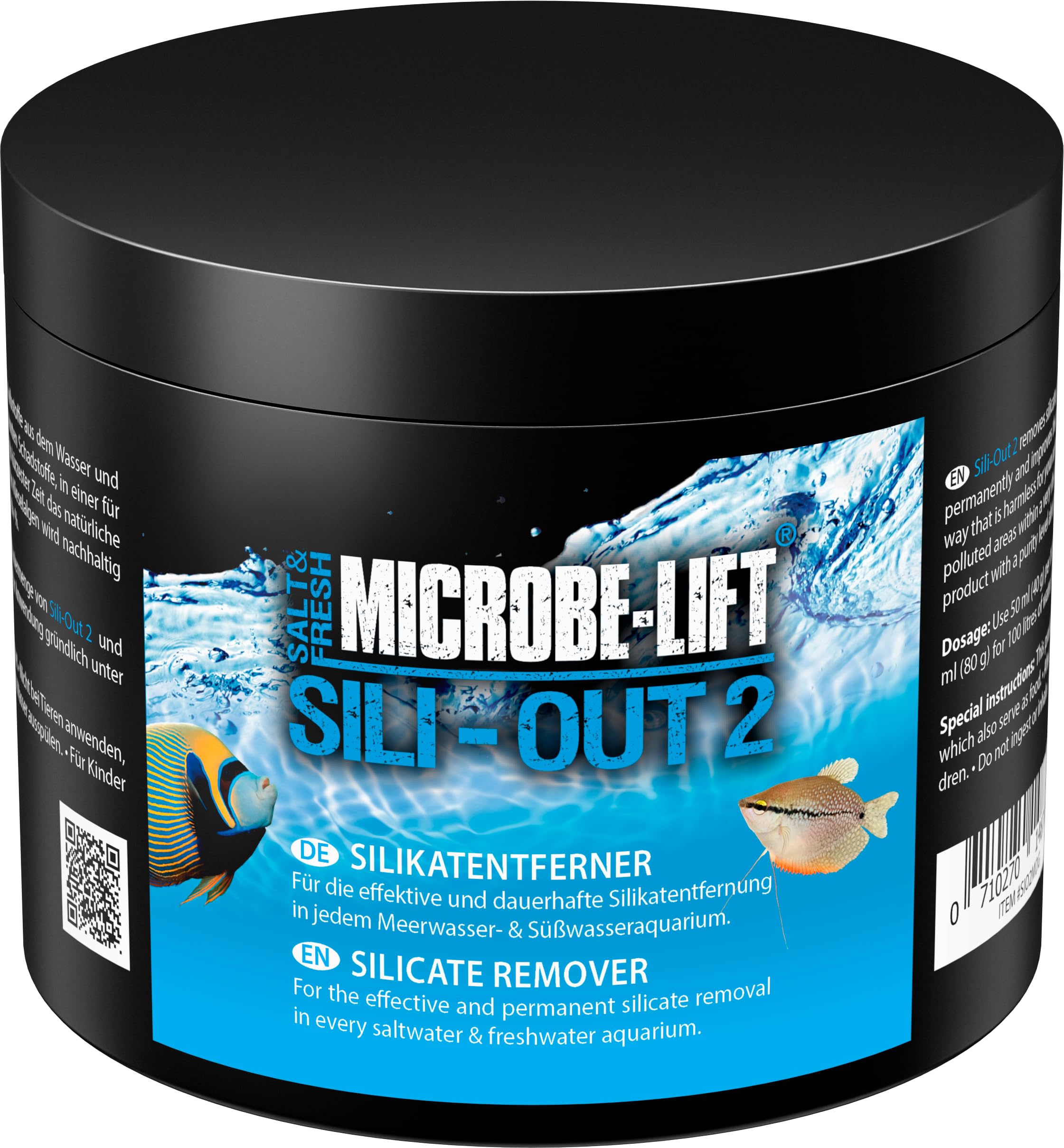 MICROBE-LIFT Sili-out 2 - Eliminador de Silicatos y Fosfatos A Base de Aluminio, para Acuarios de Agua Dulce y Salada