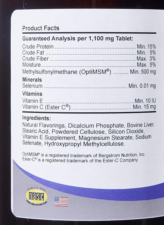 Kala Health Comfort Antioxidant Supplement for Dogs, 100 Count