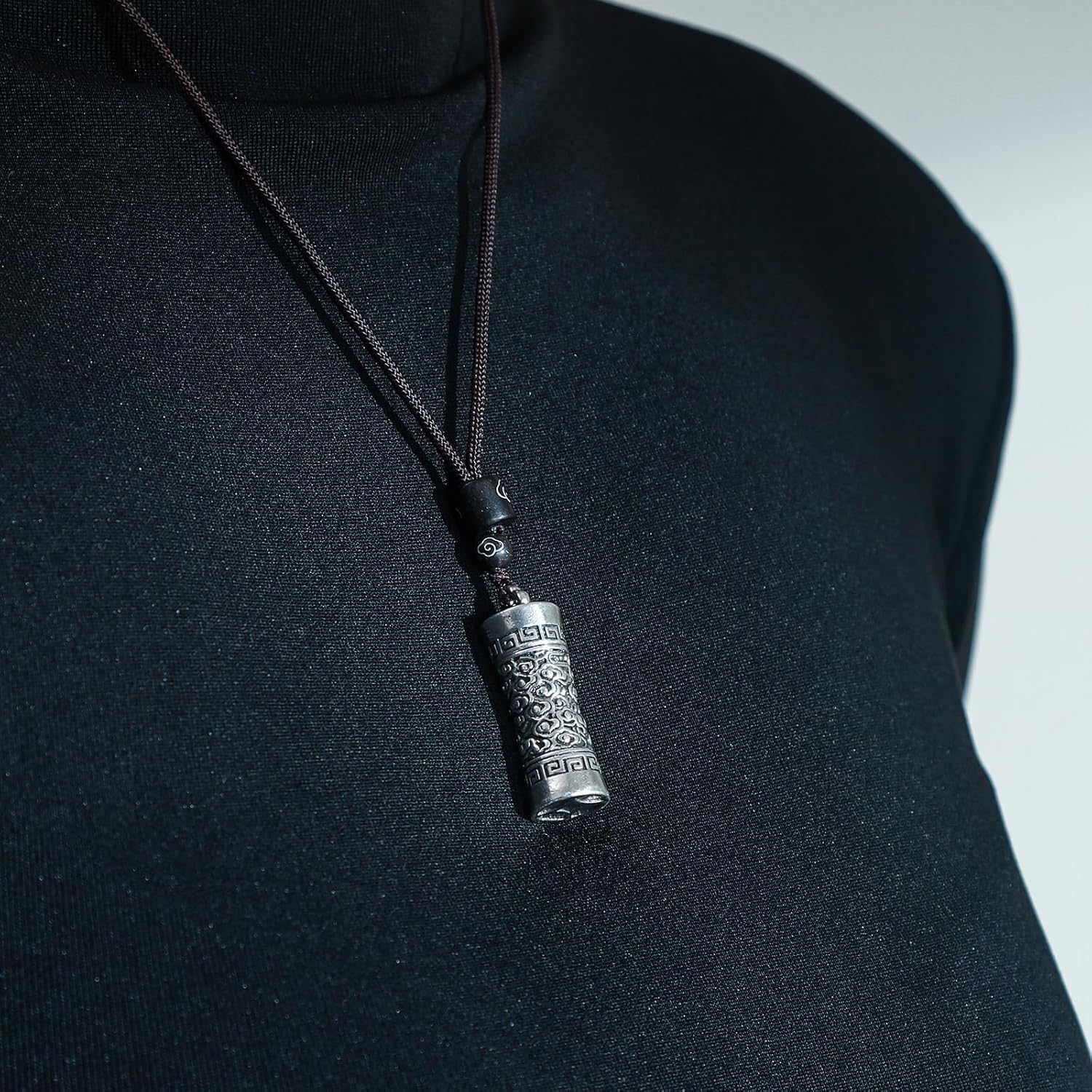 Memorial Cremation Urn Necklaces, Small Keepsake Urn for Human Ashes, Pet Urns for Dog & Cat Ashes, Mini & Compact Urn, 18g Lightweight, Brass - Image 2