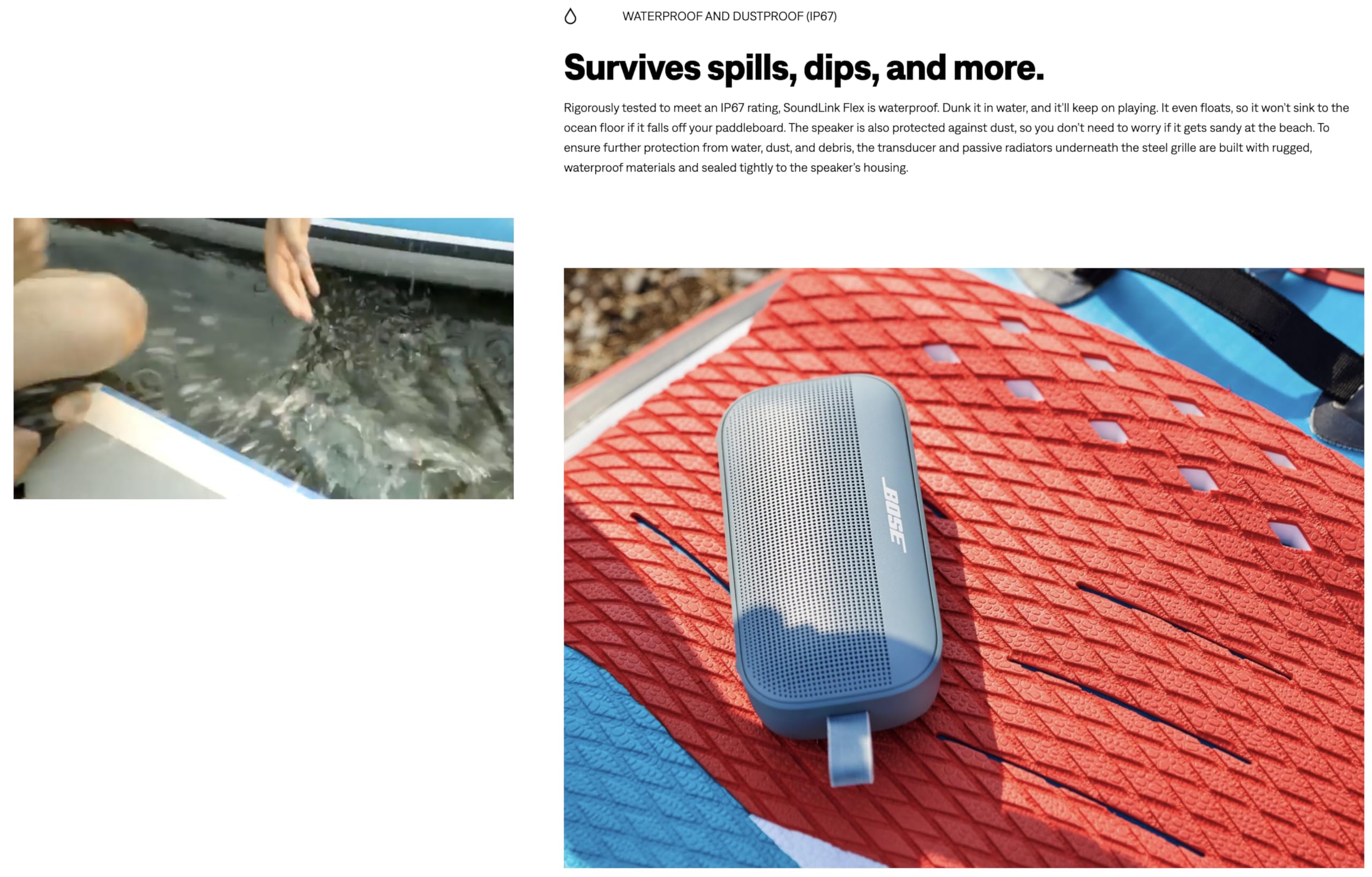 Bose Altavoz Bluetooth SoundLink Flex SE