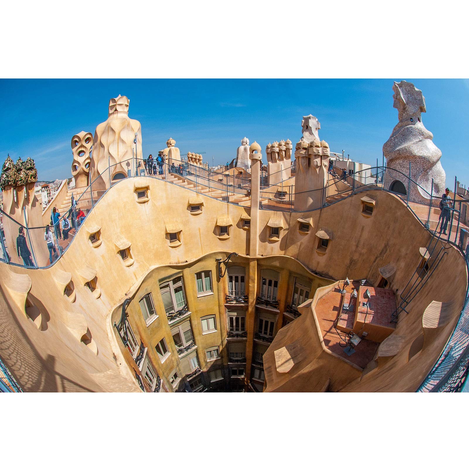 Puzzles Rompecabezas Barcelona España 500-6000 Rompecabezas de la pieza grande para adultos Colorido Venecia Jigsaw Puzzle para adultos, familias y niños de 8 años. ( Color : Puzzle , Size : 6000PCS )