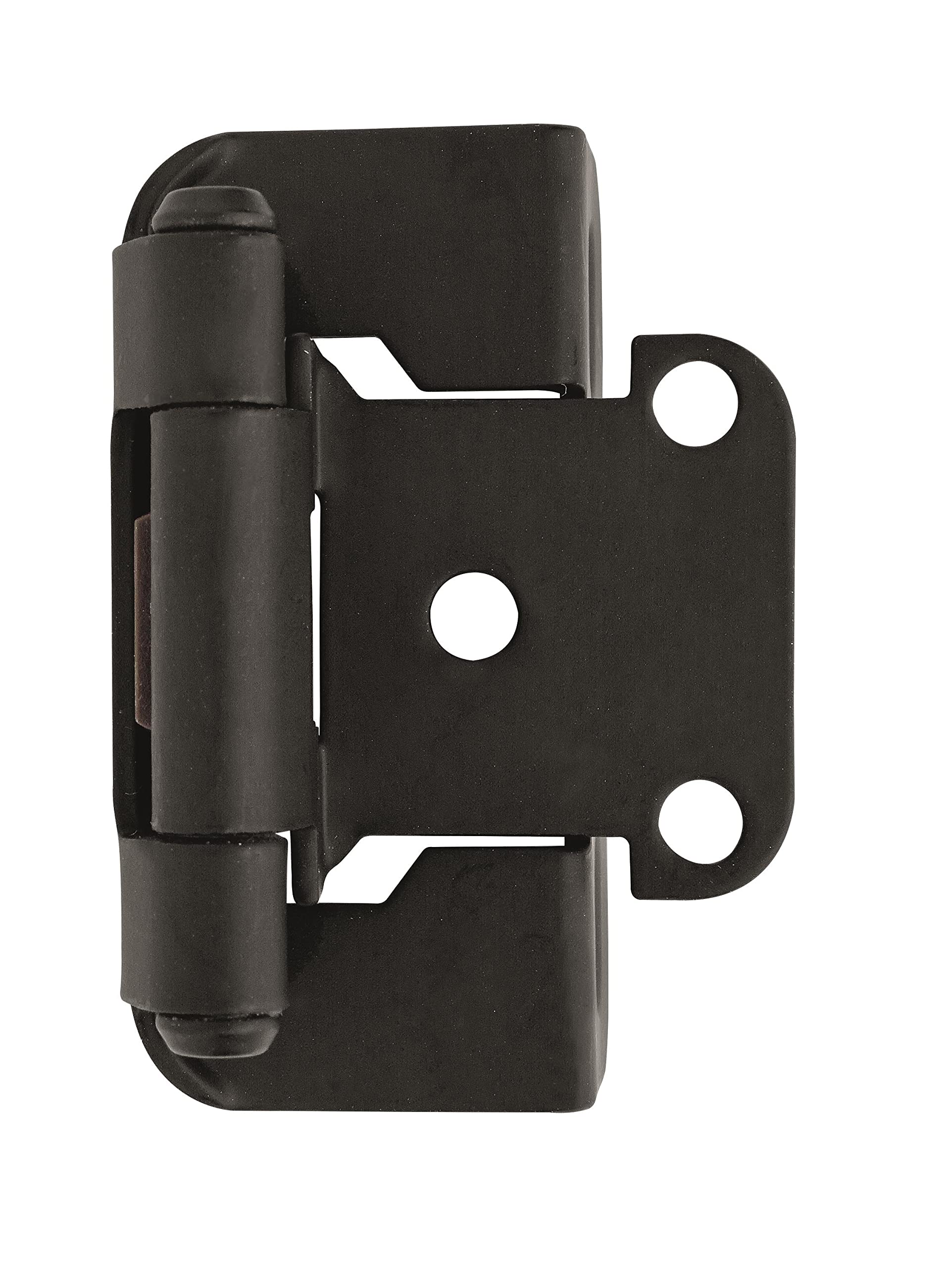 Amerock Self Closing Hinge, BP7550FB, Flat Black, 2-1/4-Inch - Image 3