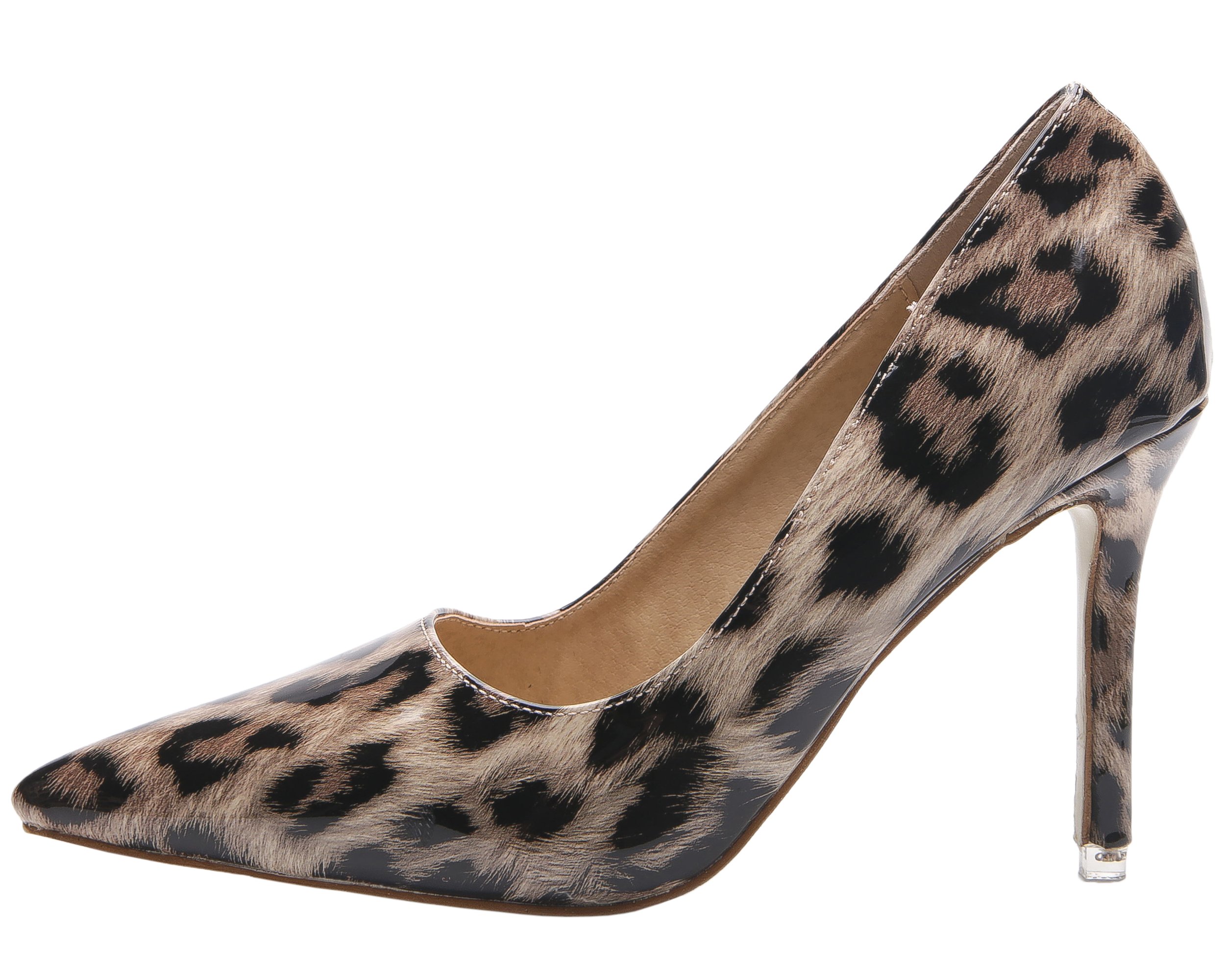 BIGTREE Pointed Toe Wedding Shoes Women Dress Pumps Sexy Leopard Party High Heel