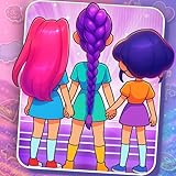KPop Idol Maker & Quiz Games Girls Stage Outfit Pop Singers Dress Up Costume Demon Hunters Vinyl Huntrix Band Sticker