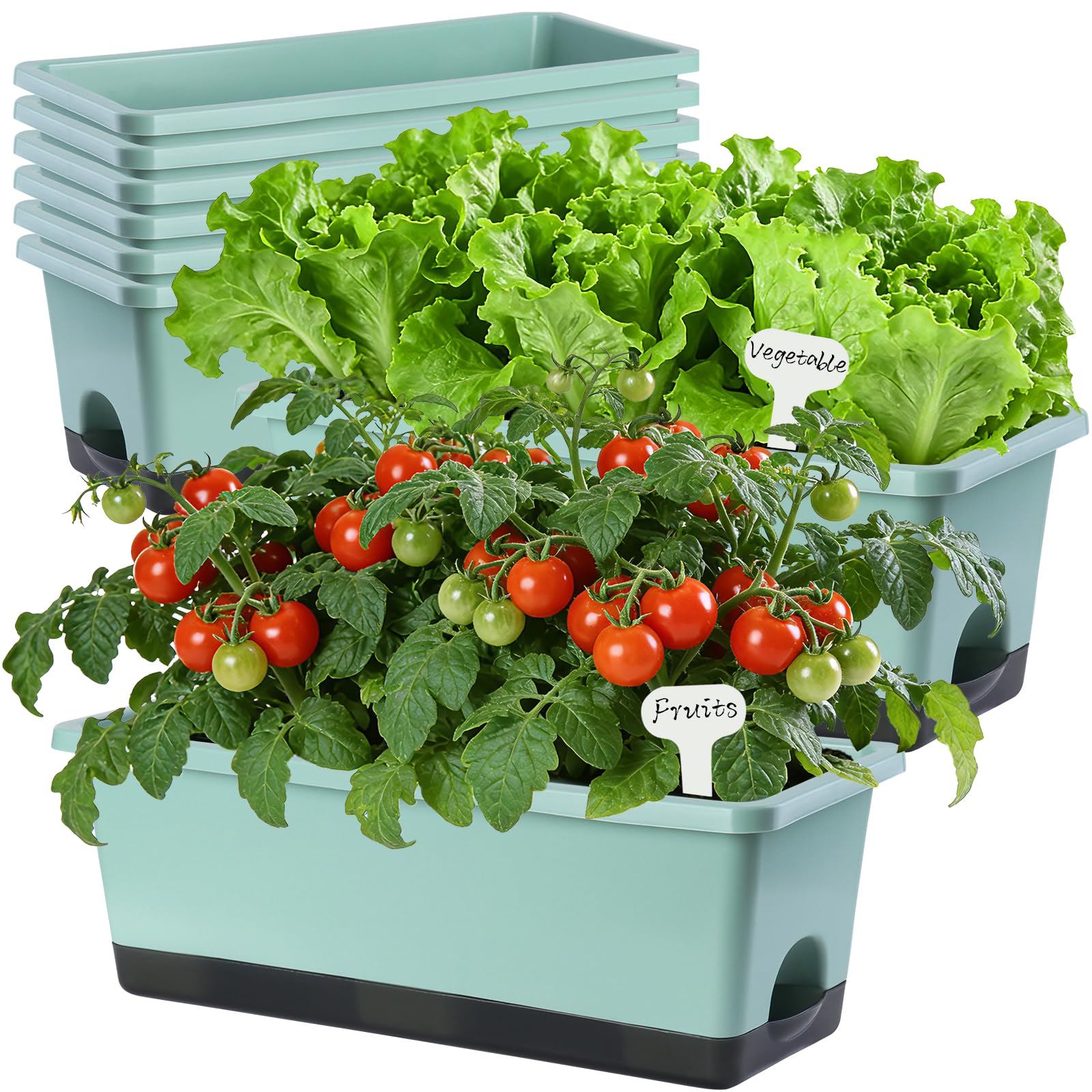 Oliz 8-Pack Window Box Planter