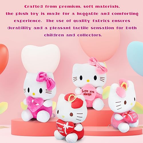 Miniatura 7 de RANDGRITH Juguetes de peluche kawaii, lindos juguetes suaves de muñeca, juguete de dibujos animados para niñas, fanáticos, regalo para cumpleaños de