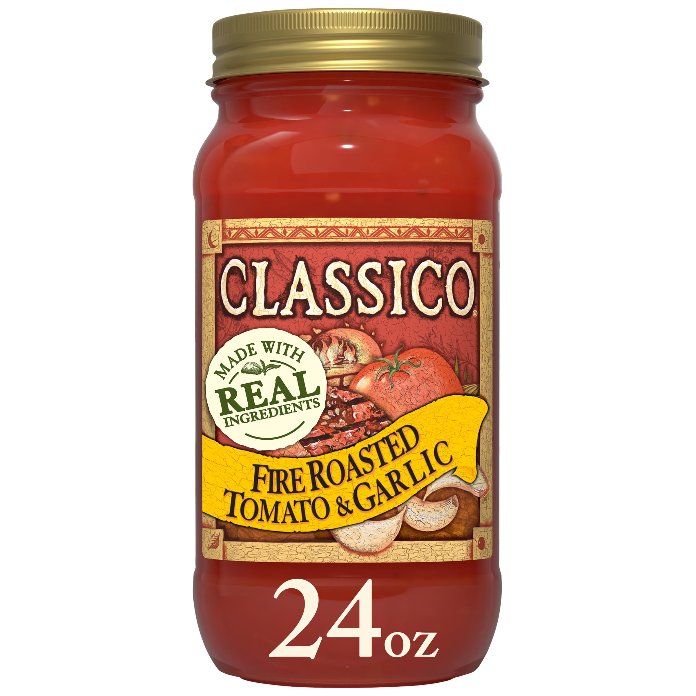 Classico Fire Roasted Tomato & Garlic Pasta Sauce, 680 g