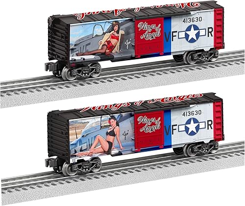 Lionel Alas de los ángeles - Jen MUSA O Gauge Model Train Boxcar