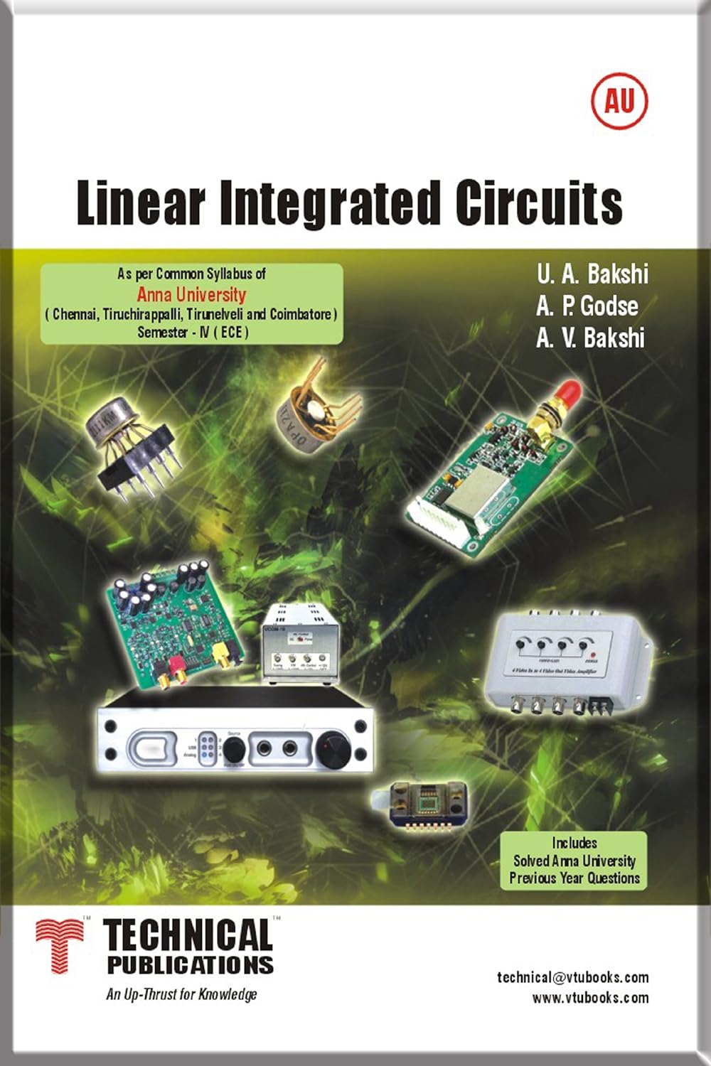 LINEAR INTEGRATED CIRCUITS U.A.BAKSHI Amazon.in Books