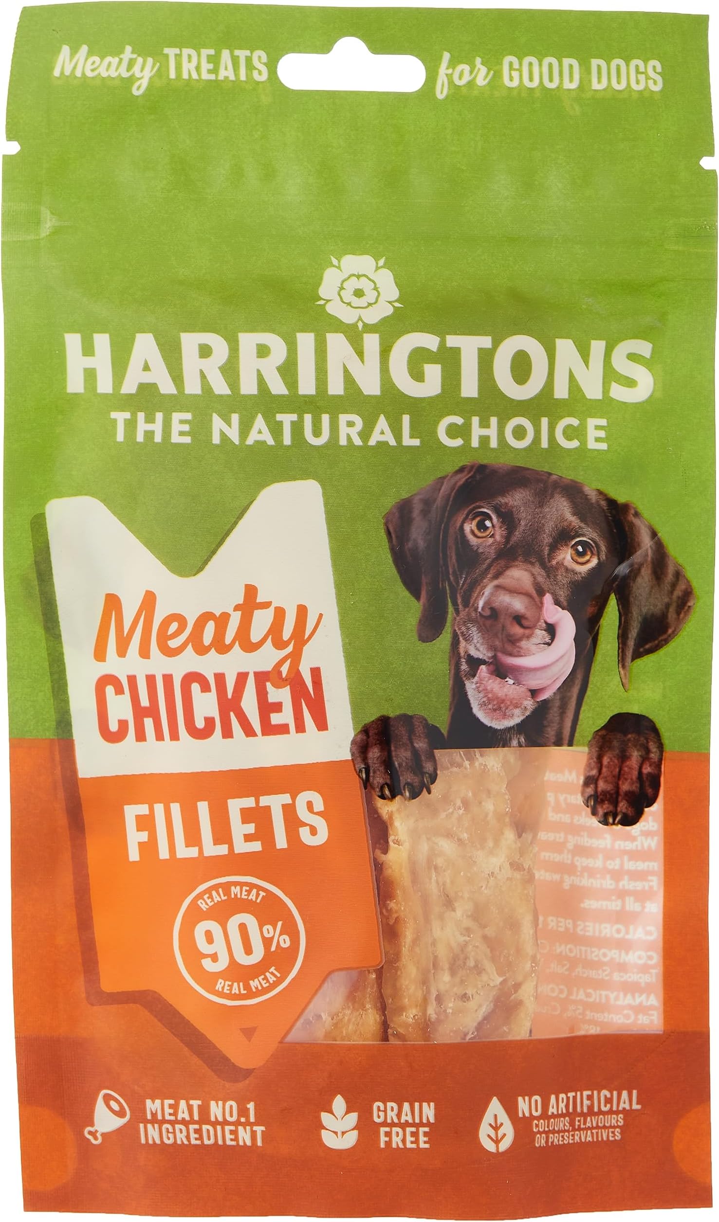 Harringtons Meaty Chicken Fillets Dog Treats 70g Amazon.co.uk Pet