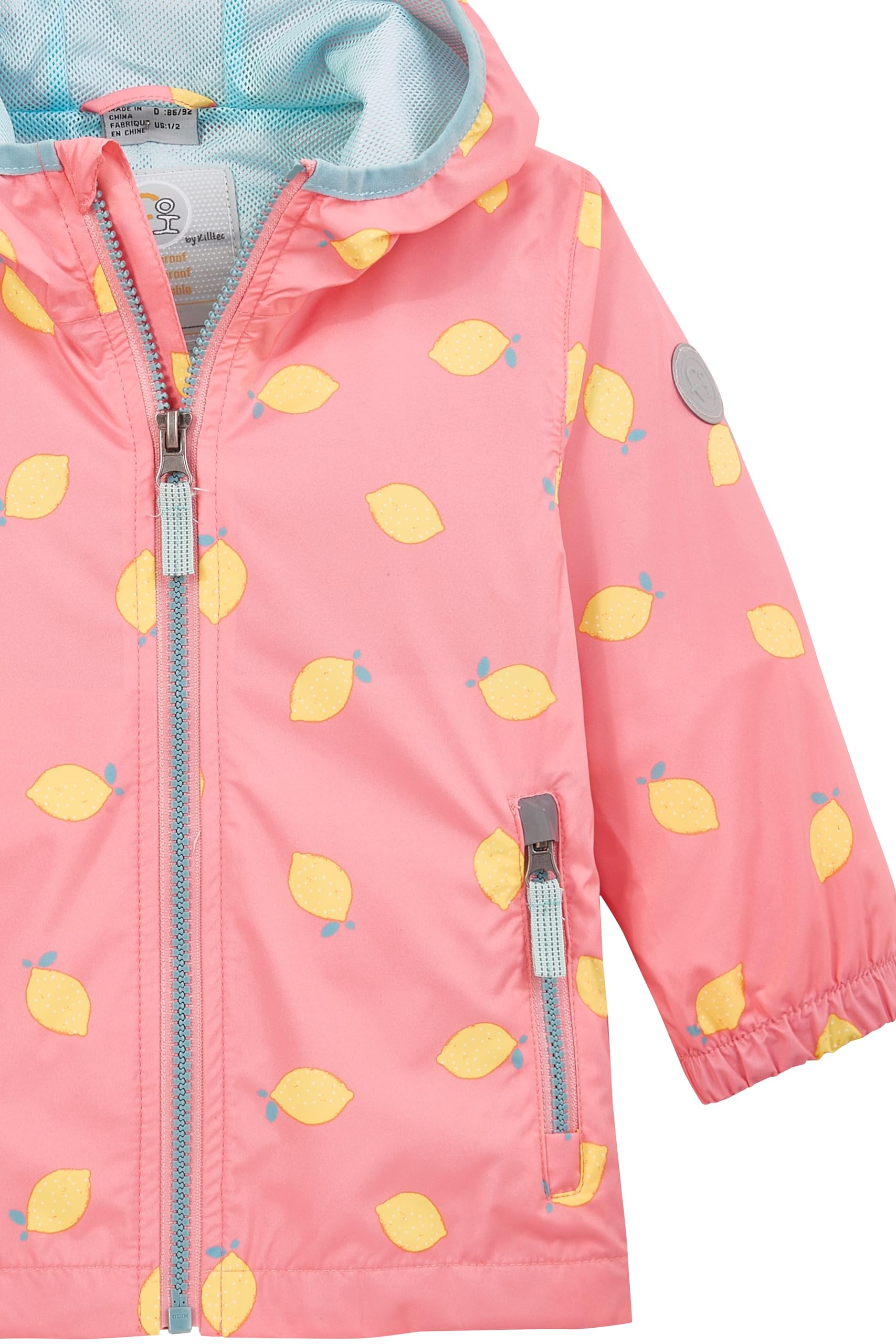 first instinct by killtec Fios 71 Mns Jckt Giacca funzionale/giacca outdoor con cappuccio Unisex - Bambini e ragazzi
