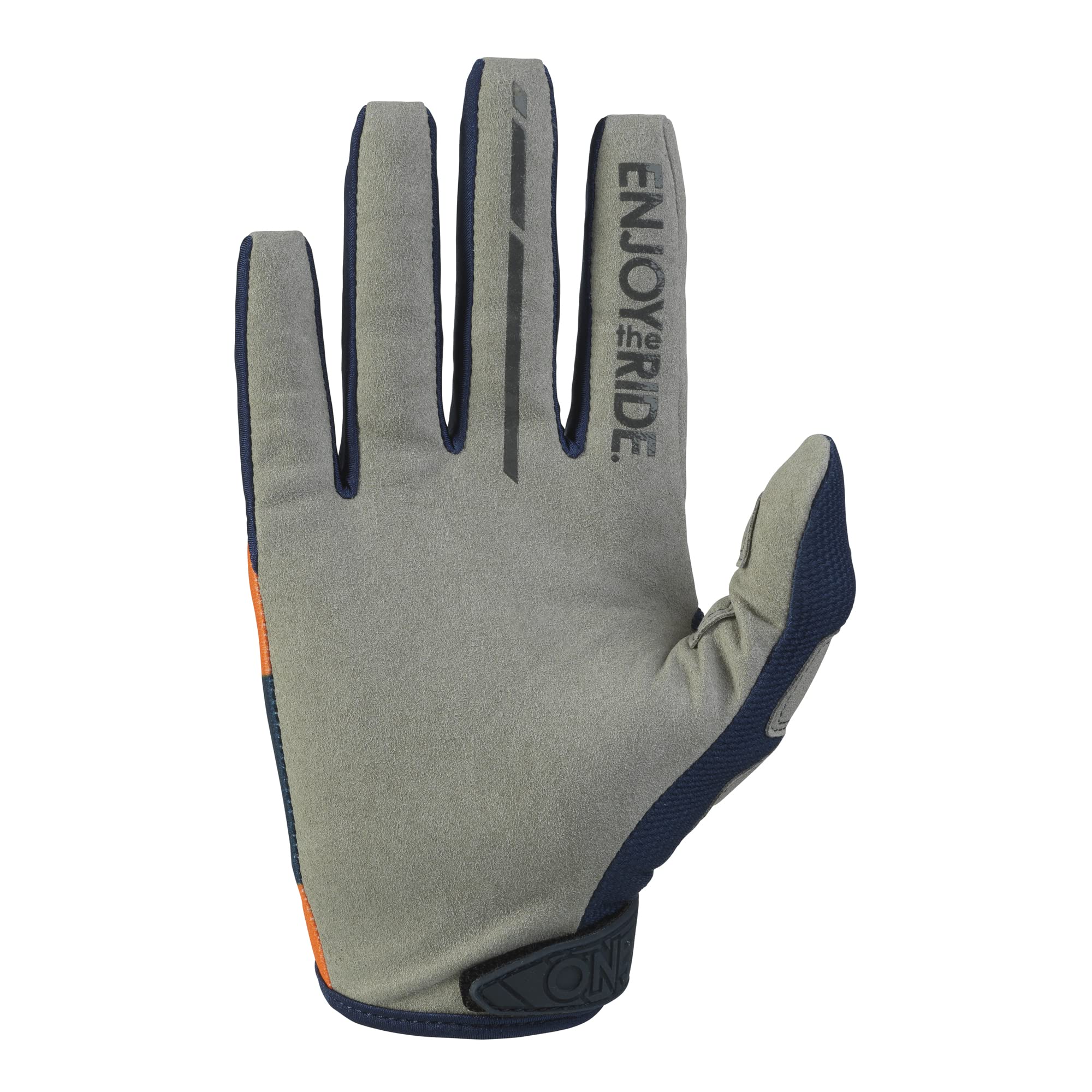 O'NEAL | Guanti Ciclismo e Motocross | MX MTB DH FR | Materiali resistenti e flessibili, palmo ventilato | Mayhem Glove RIDER V.23 | Adulto | Blu Arancione | Taglia L
