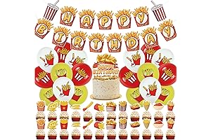 French Fries Birthday Party Supplies: Celebrate Your Special Day with Delightful Decorations
