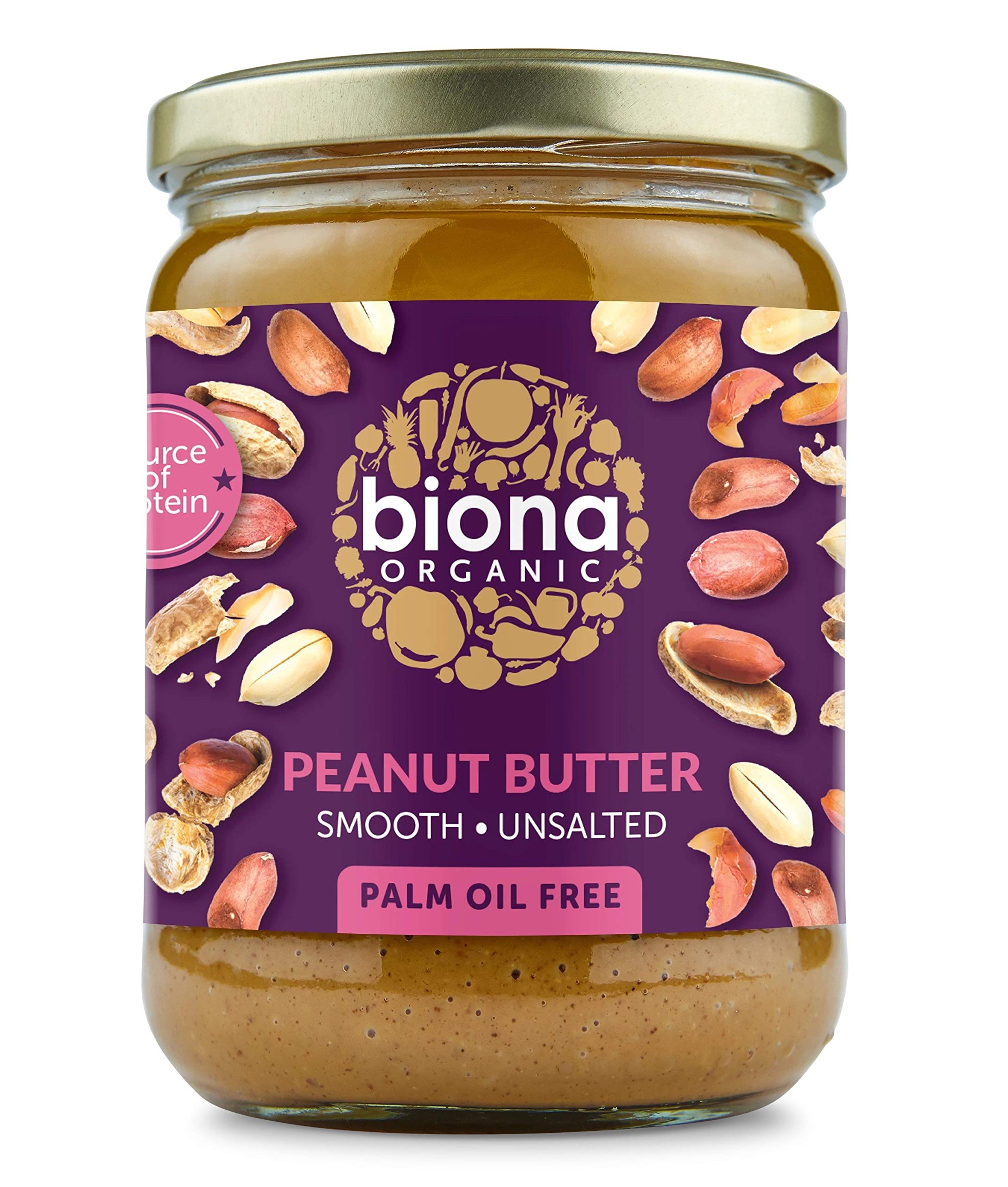 Biona Burro di arachidi biologico liscio 500g