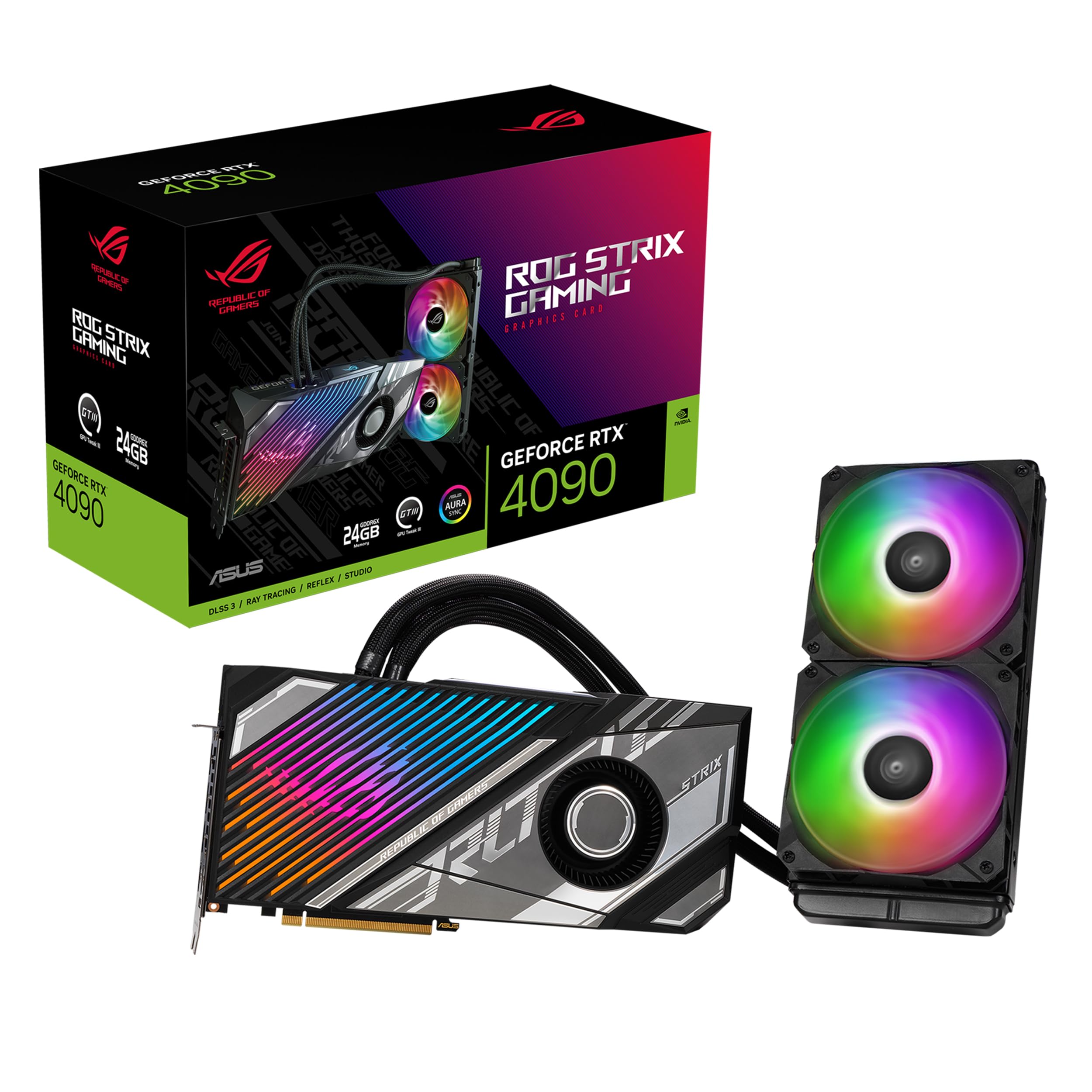 Amazon | ASUS ROG Strix LC NVIDIA GeForce RTX™ 4090 ゲーミング 