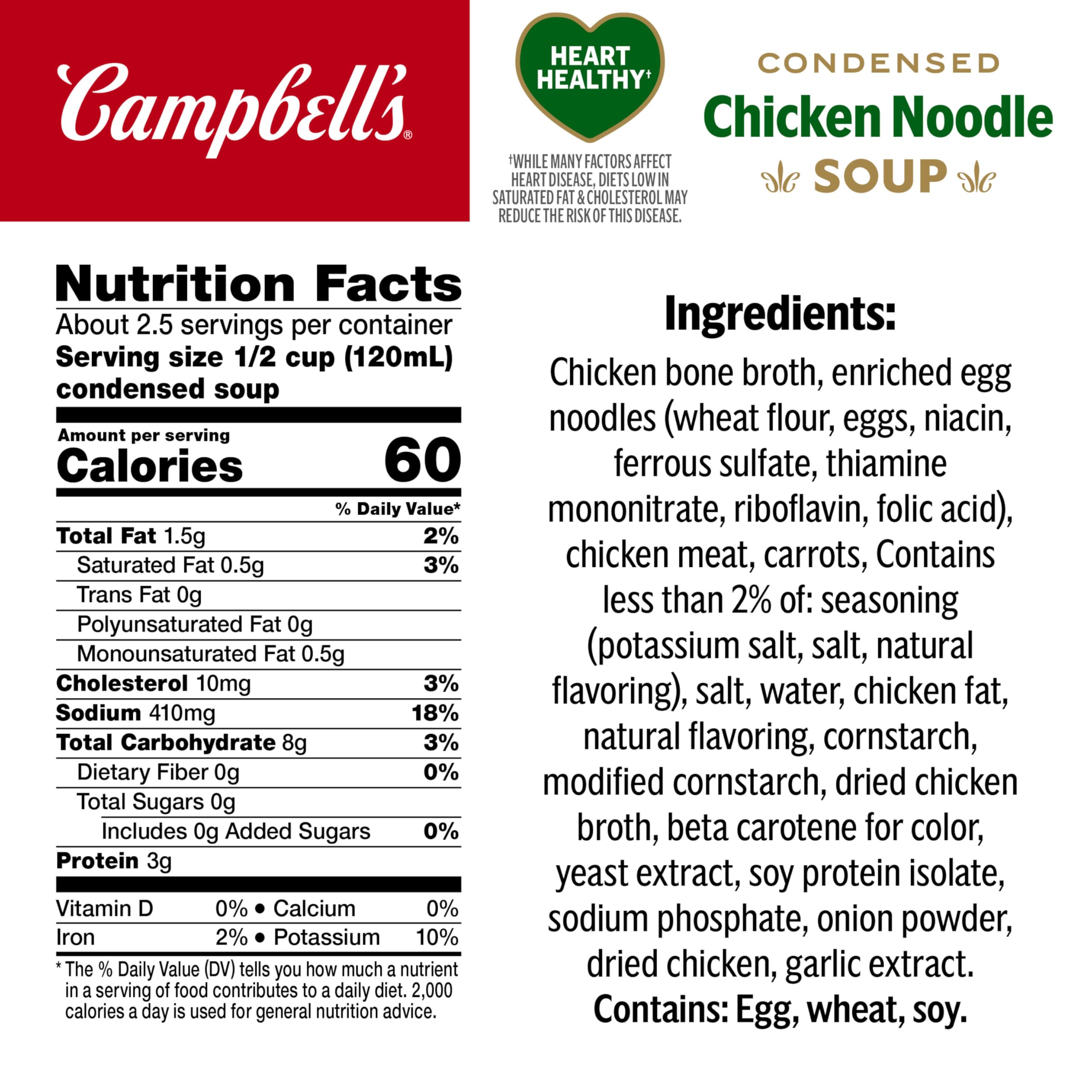 Campbells Chicken Noodle Soup Calories Aesthetic Wallpaper
