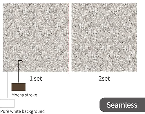 Miniatura 3 de Mural de pared chinoiserie pelar y pegar, papel tapiz autoadhesivo de vinilo texturizado de cuero para dormitorio, sala de estar, decoración de