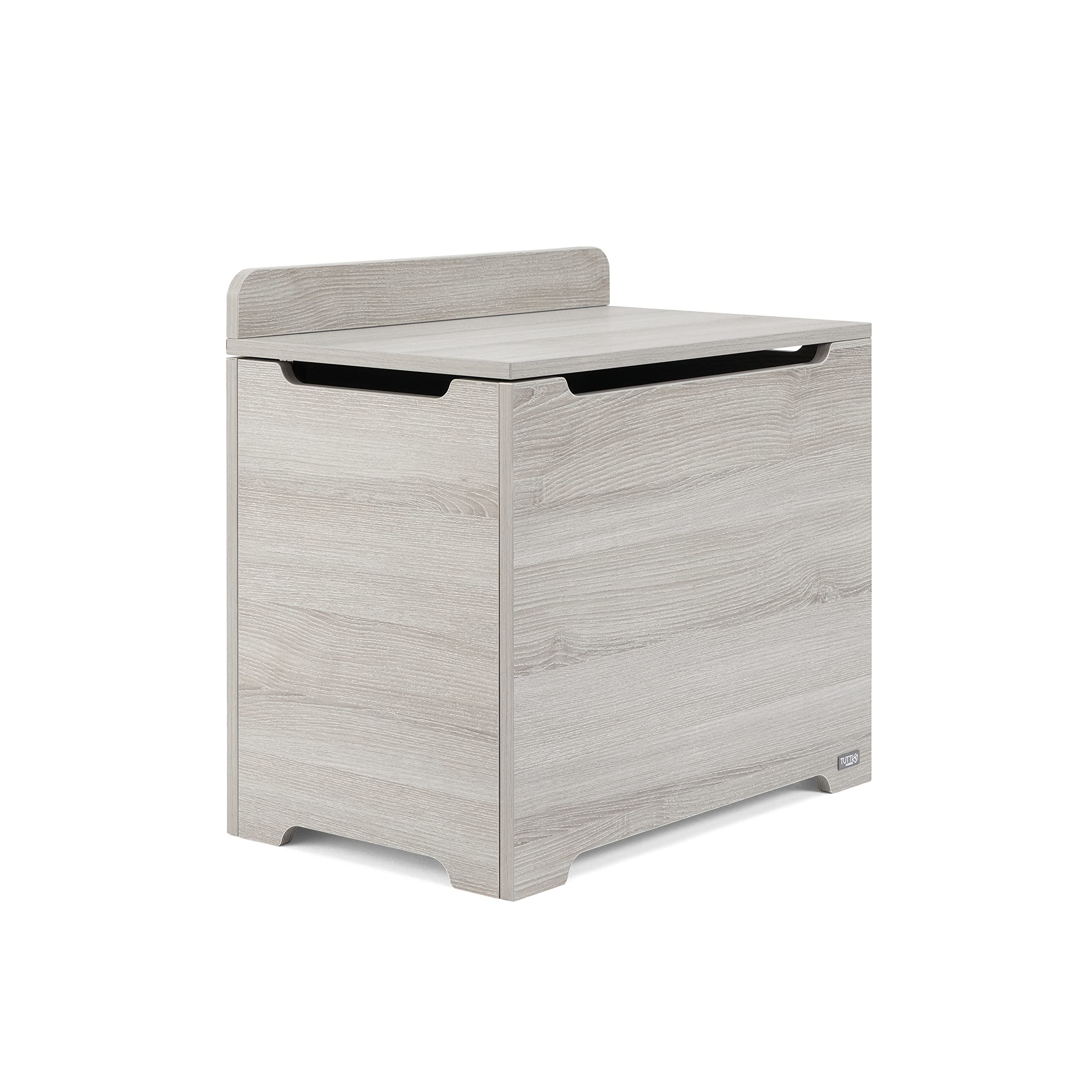 Tutti Bambini Modena Toy Box with Soft Close Lid - Grey/Ash
