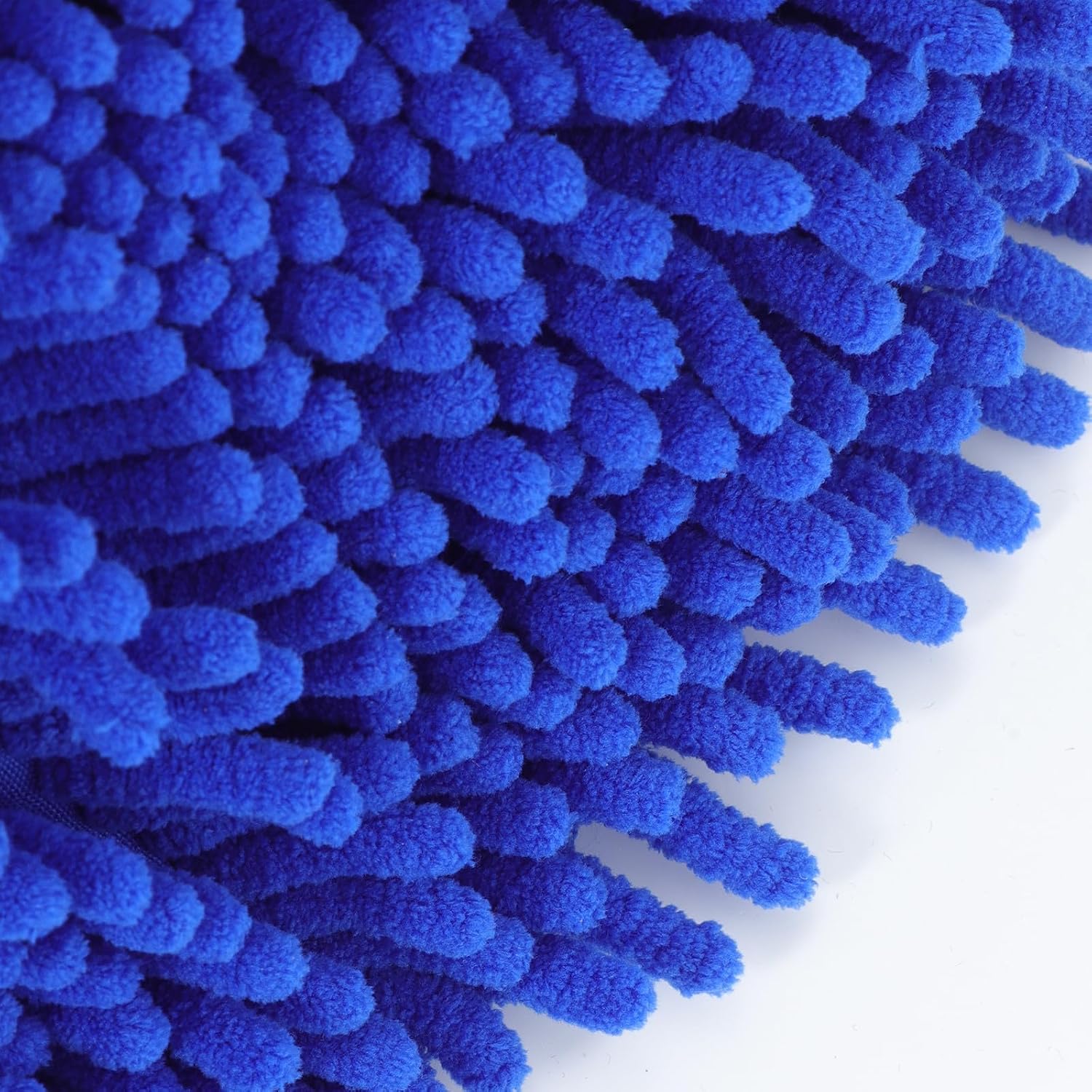 Car Wash Mop Chenille Blue with Three Section Telescopic Design