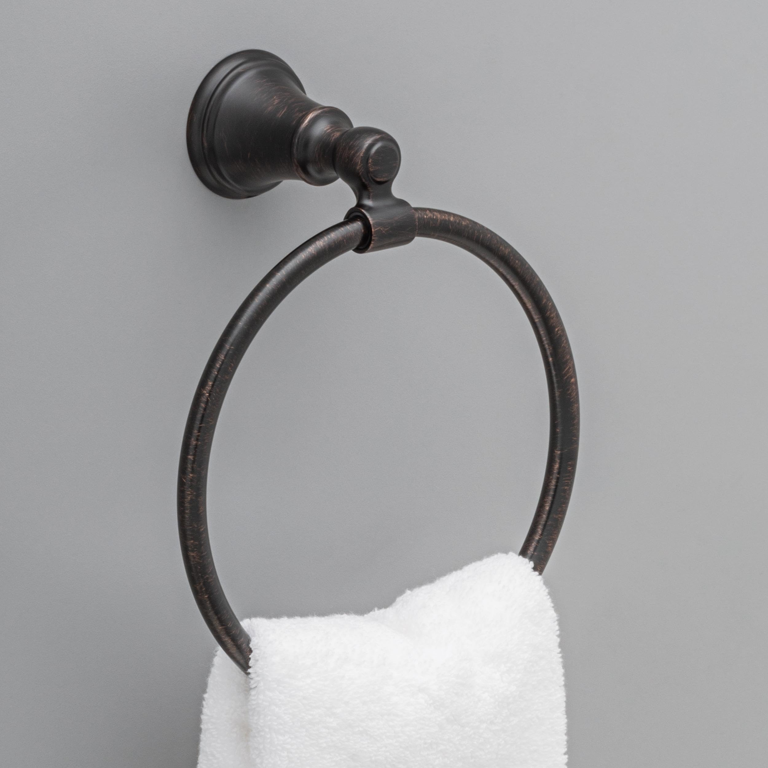 Delta Woodhurst Venetian Bronze Towel Ring -2