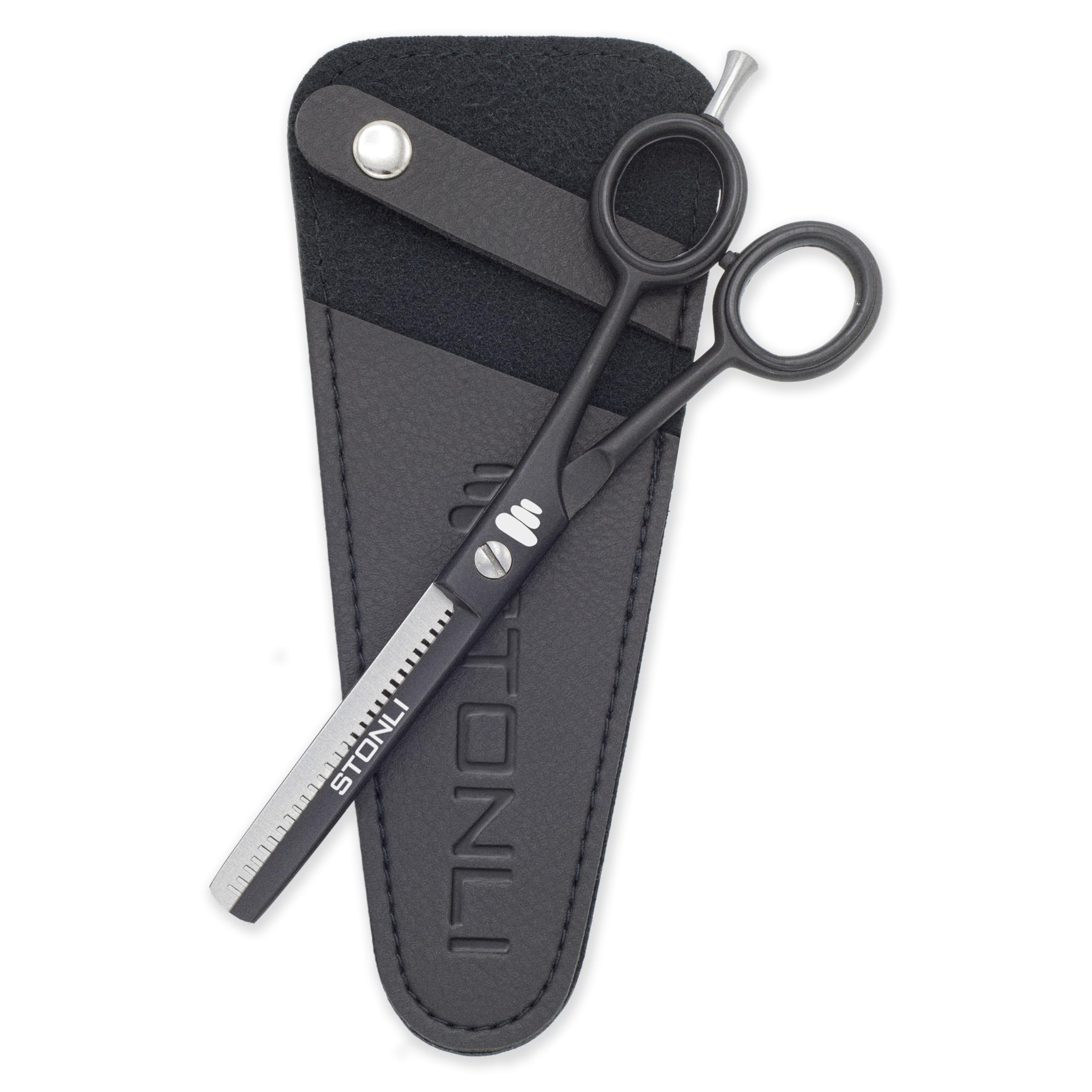 Professional Hairdressing Scissors for Hair Cutting - Stainless Steel 5.5 inch Hair Scissors with Sharp Edge - Hair Cutting Scissor for Salon, Home, Men, Women (Traditional, 5.5" Thinning)