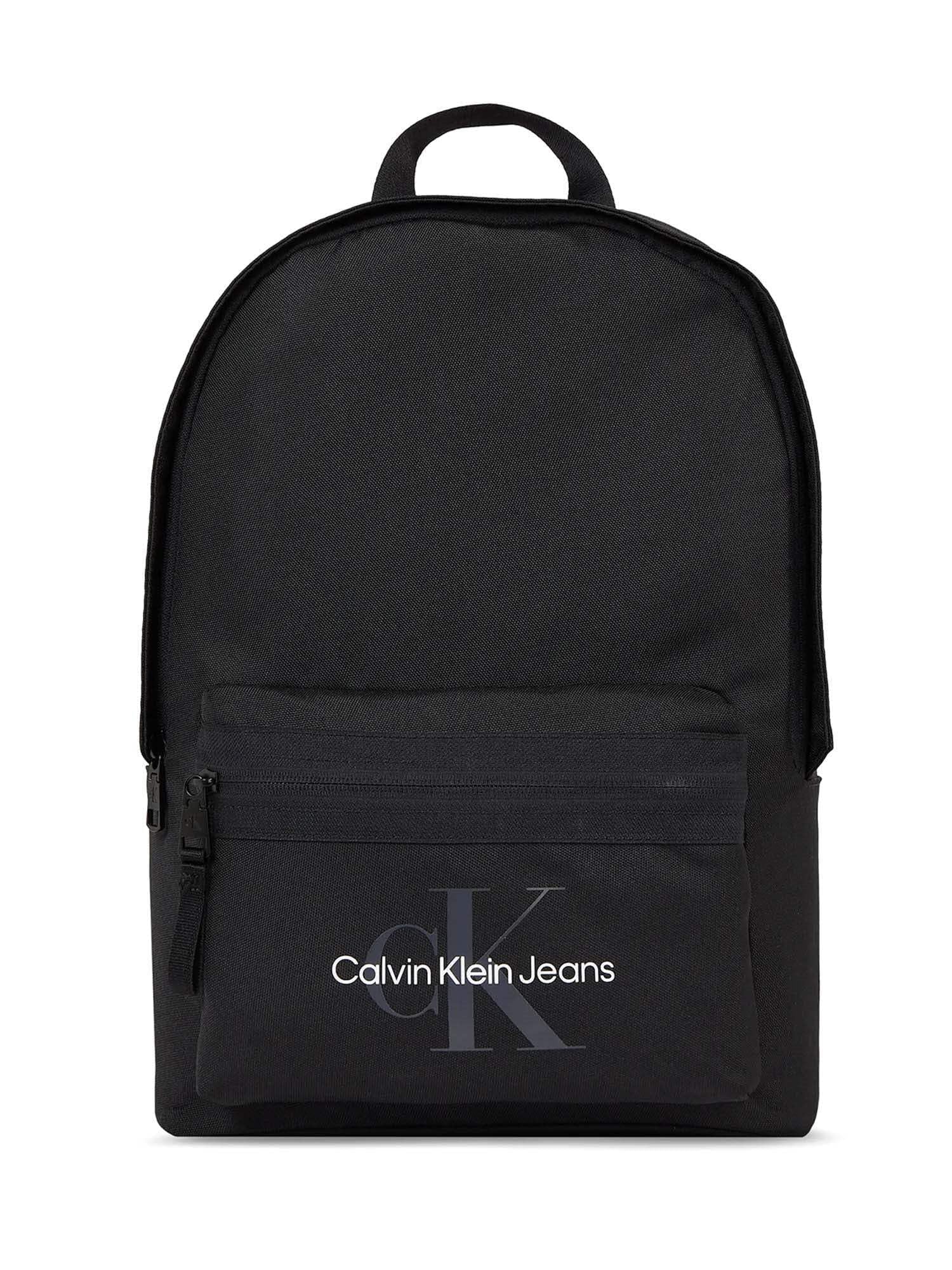 Calvin Klein Jeans Uomo Zaino in Poliestere Riciclato, Nero (Black), Taglia Unica