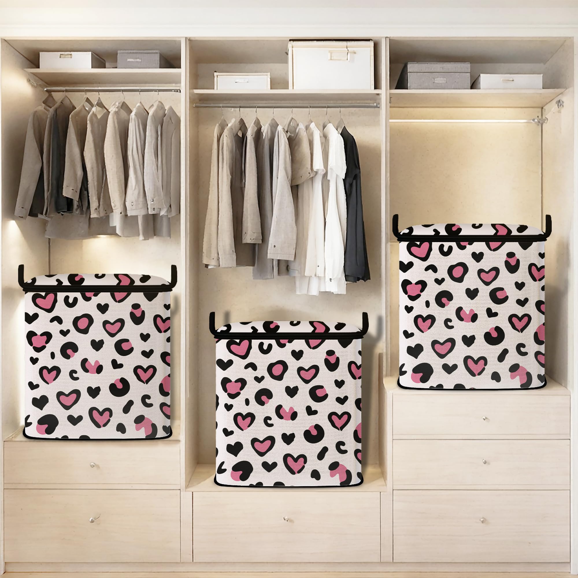 Bolsa grande de almacenamiento de edredón con cremallera, organizador de armario para ropa, mantas, edredones, almohadas, bolsas de almacenamiento de tela con asas portátiles (paquete de 2)