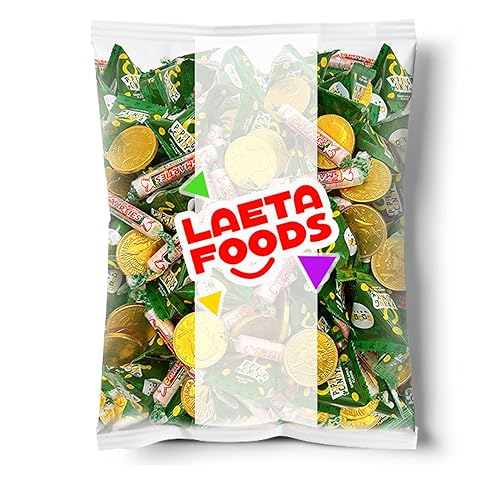 Miniatura 3 de REESEScups - Caramelo miniatura de mantequilla de maní, envuelto en lámina de oro verde (bolsa de 2 libras, aproximadamente 100 unidades)