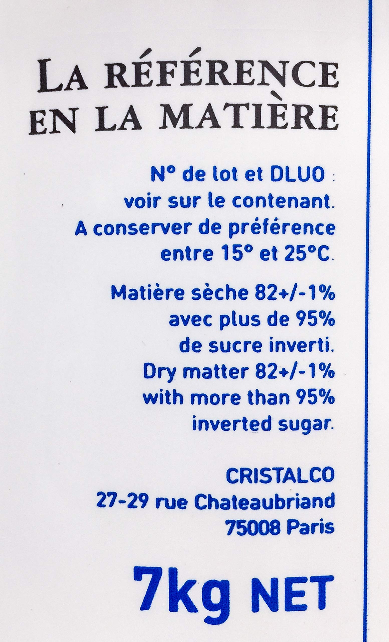 Trimoline, Invert Zucker für Eis und Ganache, 7 kg