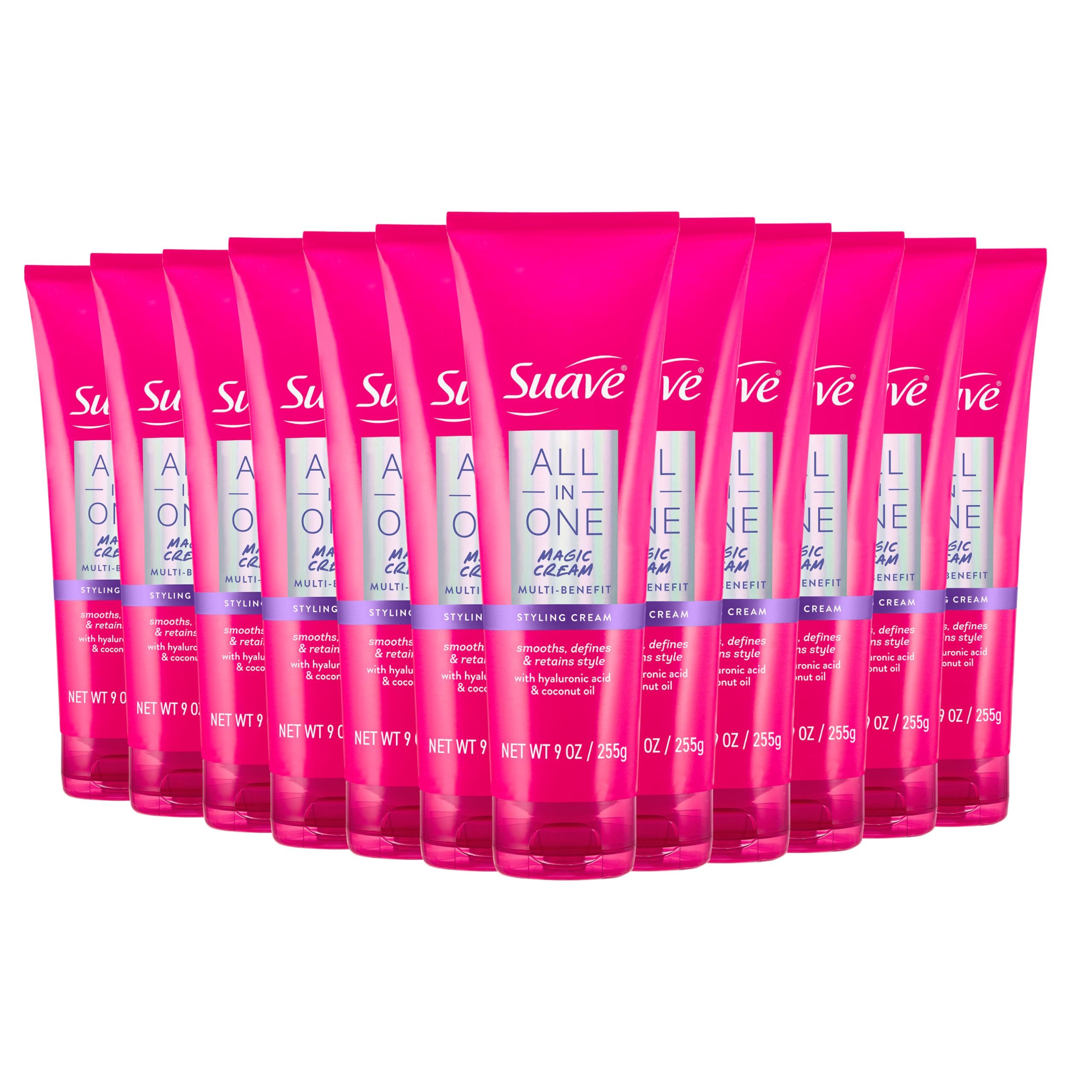 Suave All In One Magic Cream, 10-in-1 Styling Cream, 9 oz, 12-Pack | All-in-one styling cream with hyaluronic acid & coc — beauty deal on Shopping With Noya