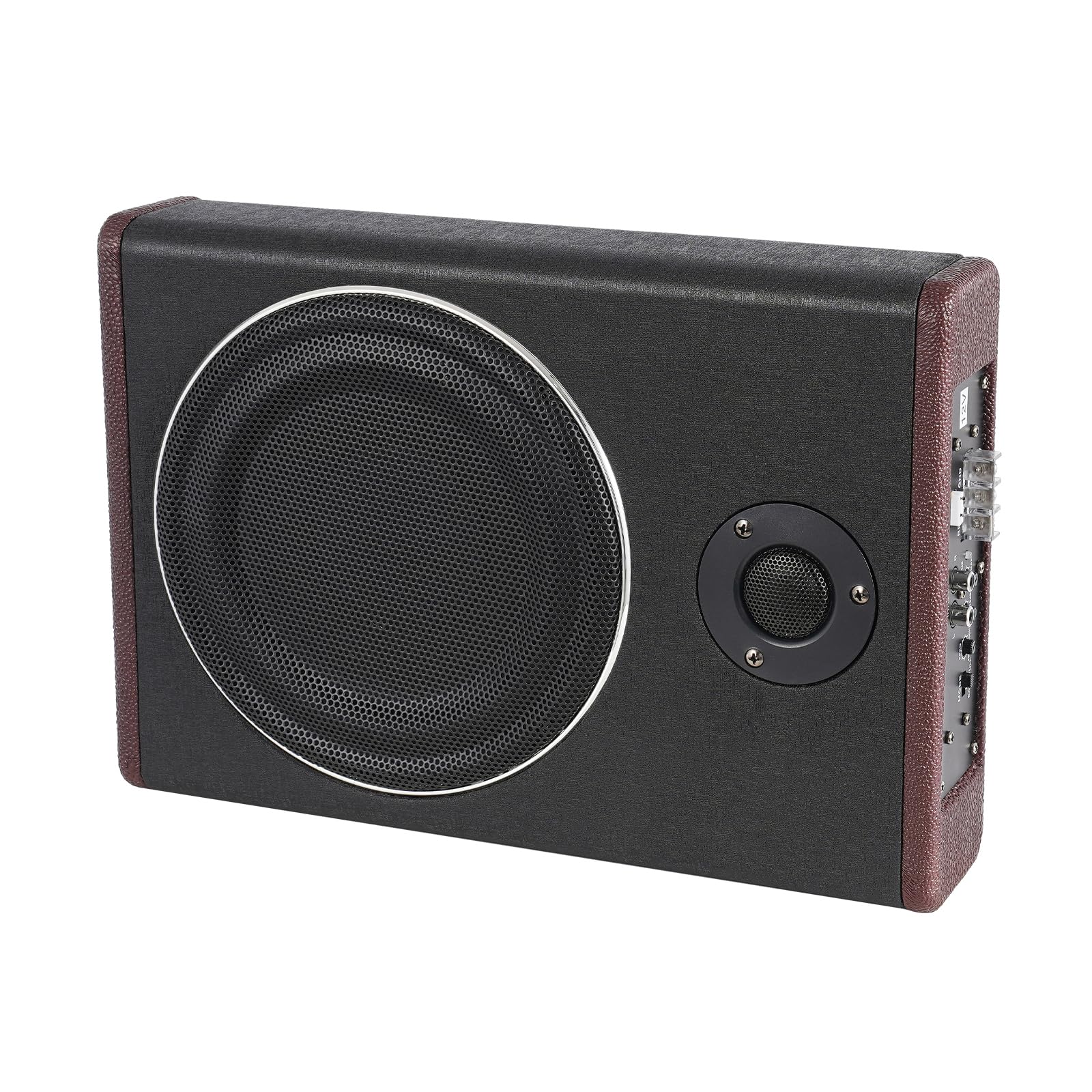 ROGONPDK 8 Zoll Auto Subwoofer Aktiv - 600W Untersitz Bassbox