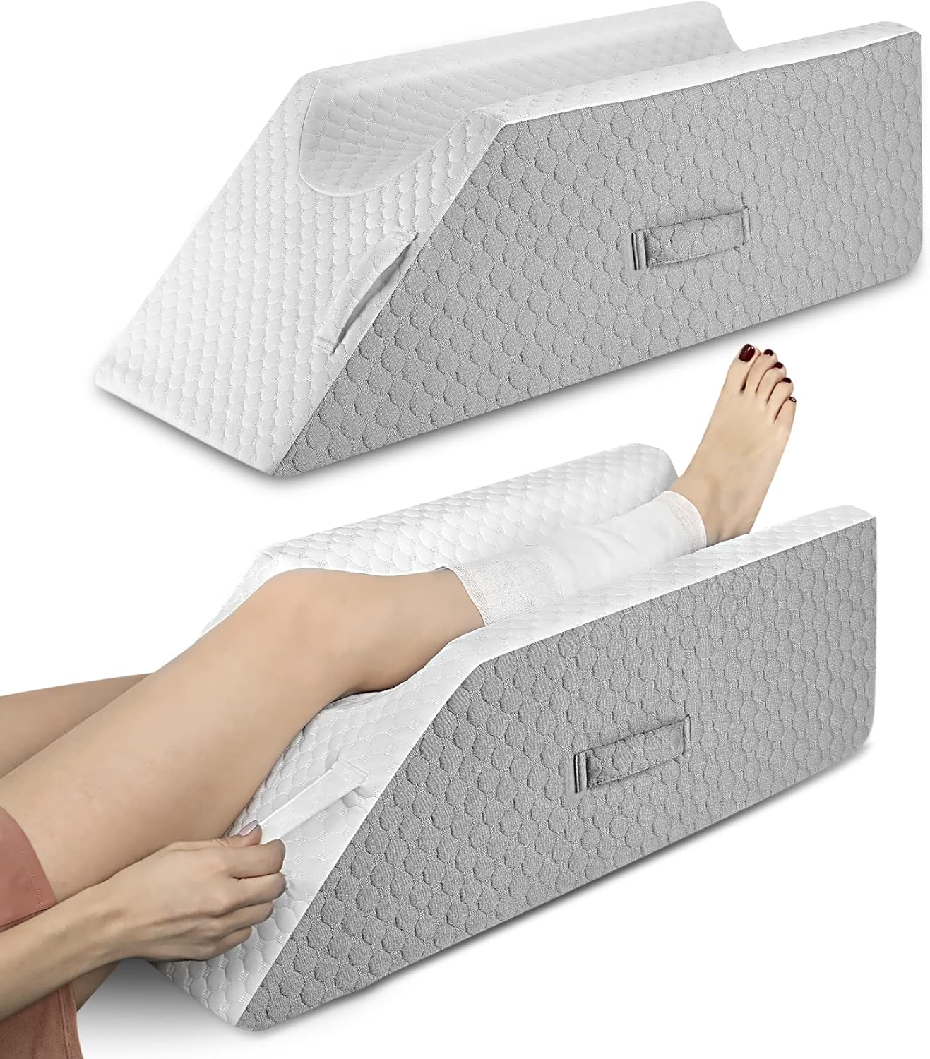 Forias Leg Elevation Pillows for After Surgery, Injuries or