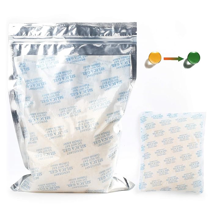 Buy LotFancy 750 Gram Silica Gel Desiccant Packet with Indicating Beads