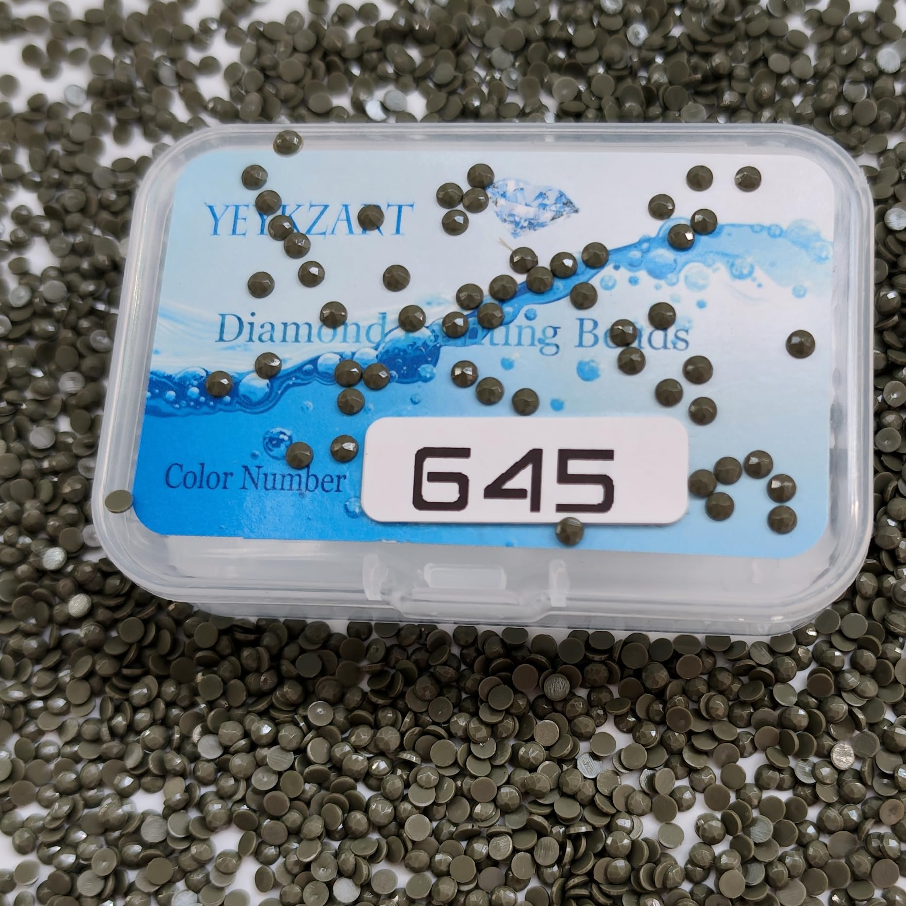 645 Diamond Painting Replacement Round Diamonds Beads Rhinestones Accessories for Diamond Art Missing Color 3500 PCS โ image 1