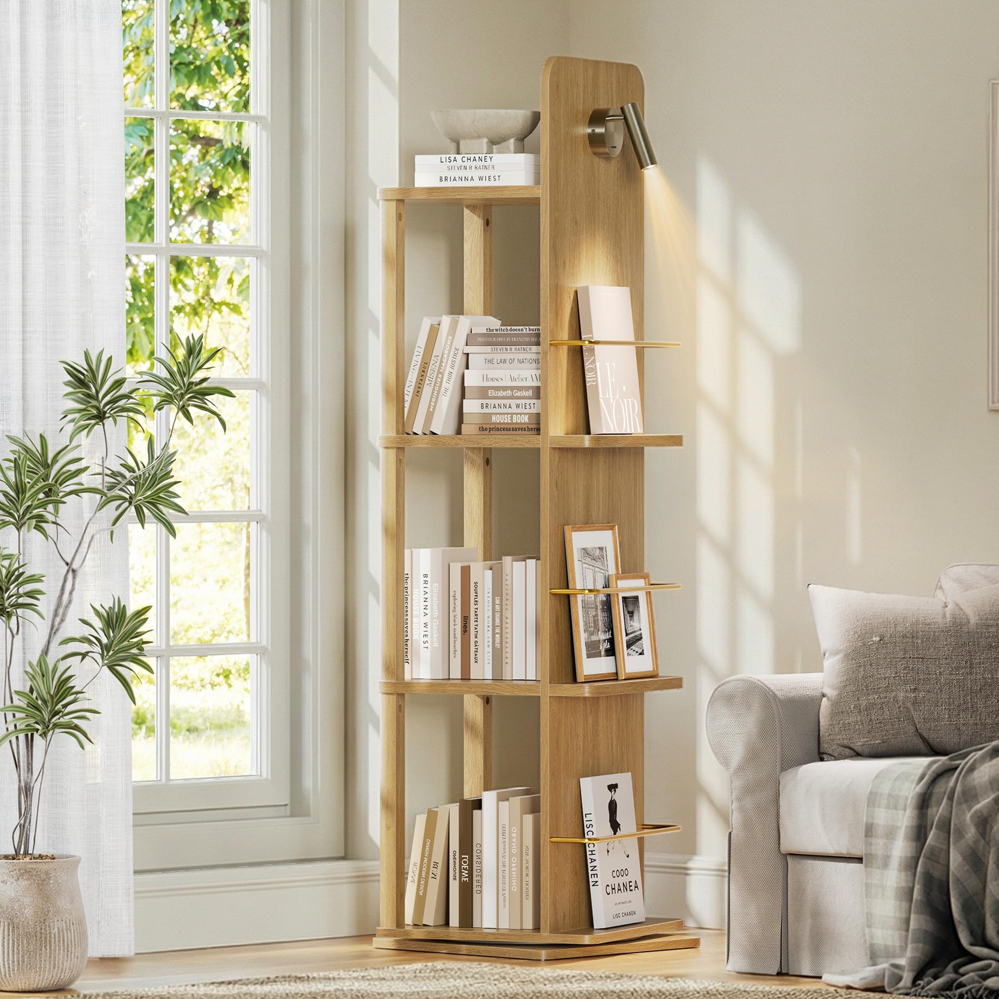 Rotating Bookshelf