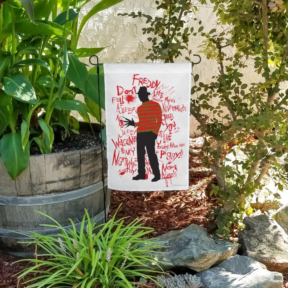 A Nightmare on Elm Street Freddy Garden Yard Flag