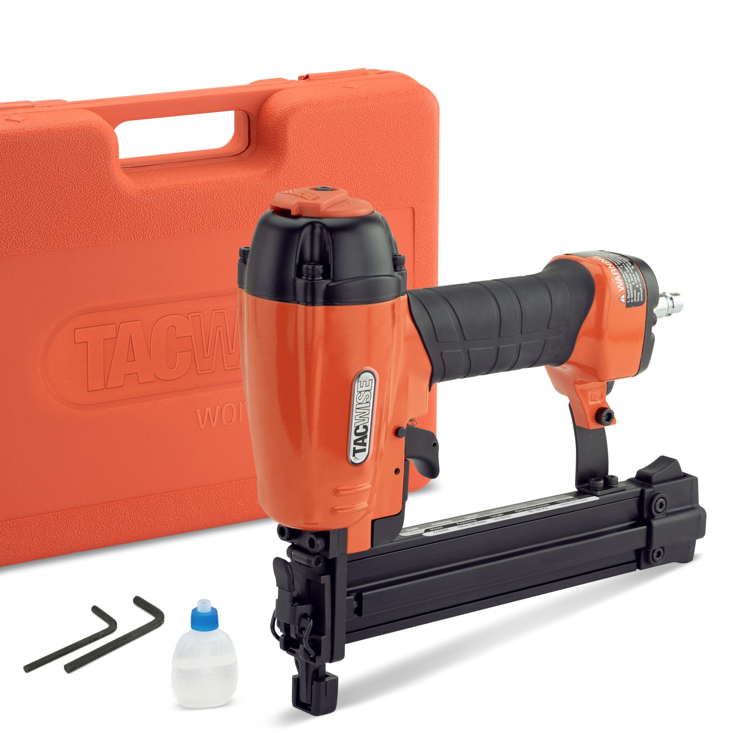 Tacwise C1832V - Clavadora neumática de alto rendimiento, utiliza clavos de hasta 32 mm de largo