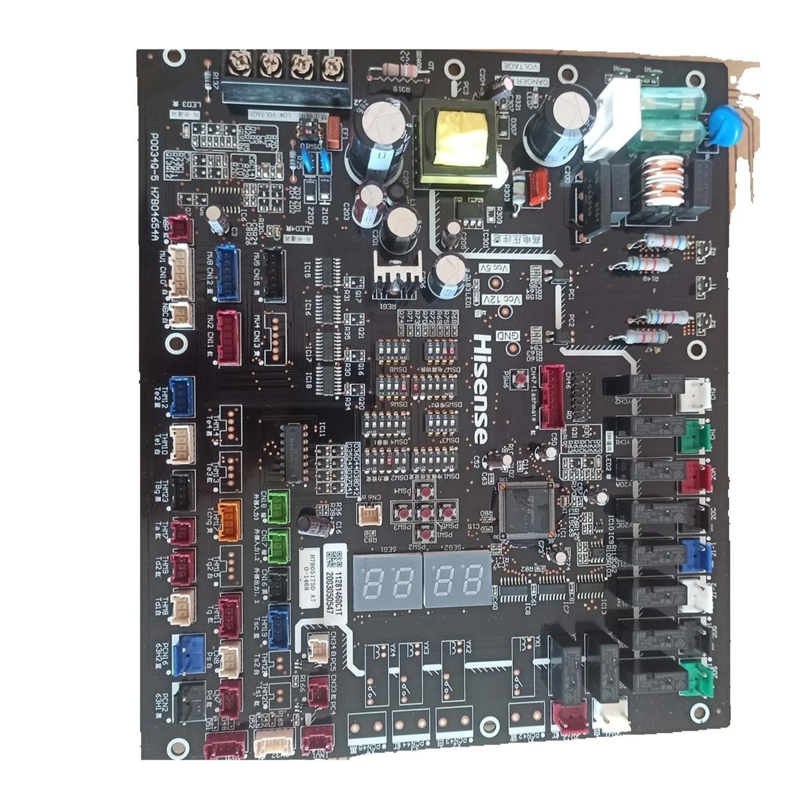 Air Conditioner Mainboard ， Compatible For Hisense ， Hitachi Central ， H7B05175A H7B05175D P0034Q-5 H7B04654A Control Board(H7B05175A)