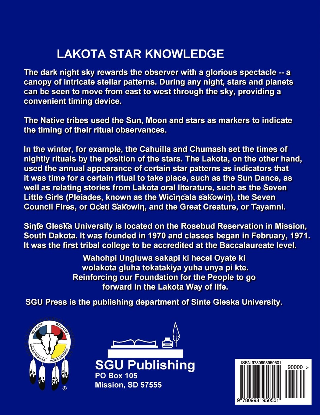 Lakota Star Knowledge: Studies in Lakota Stellar Theology