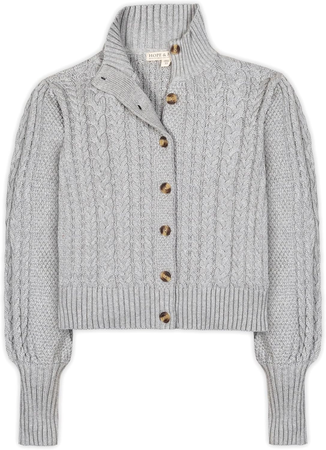 Breton Mock Neck Sweater