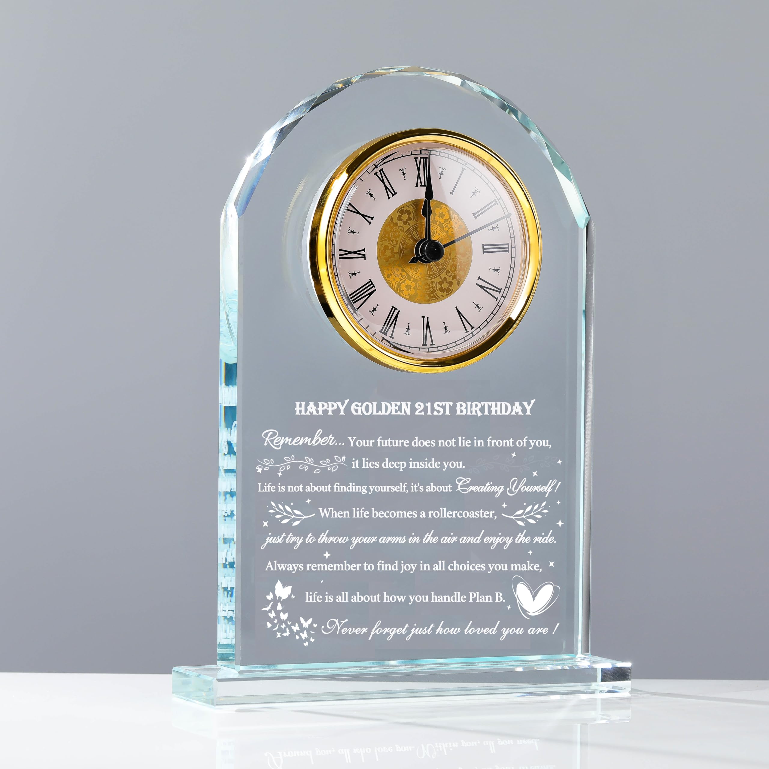 Movdyka Crystal Clock
