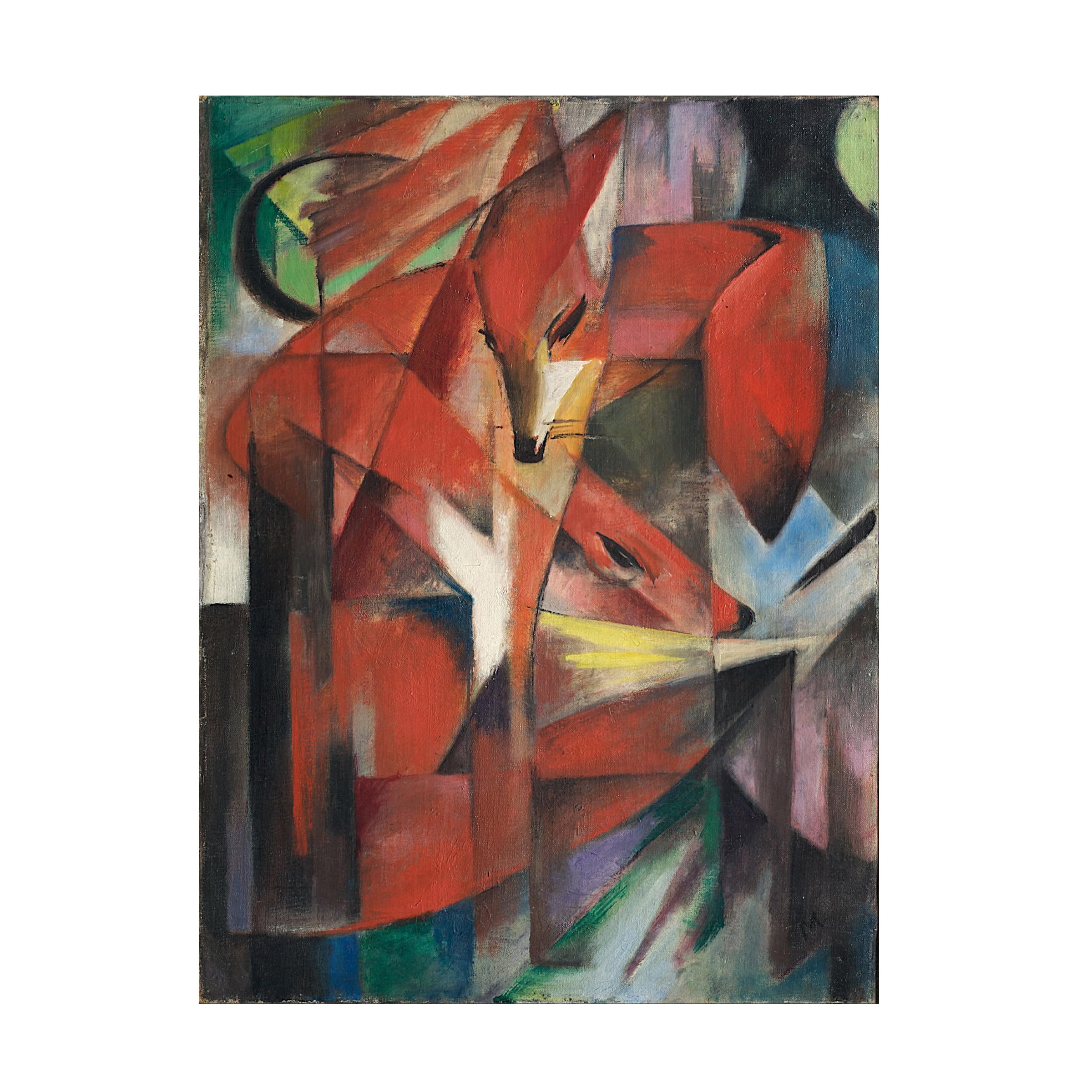 Trademark Fine Art The Fox 1913 Artwork by Franz Marc, 14 by 19