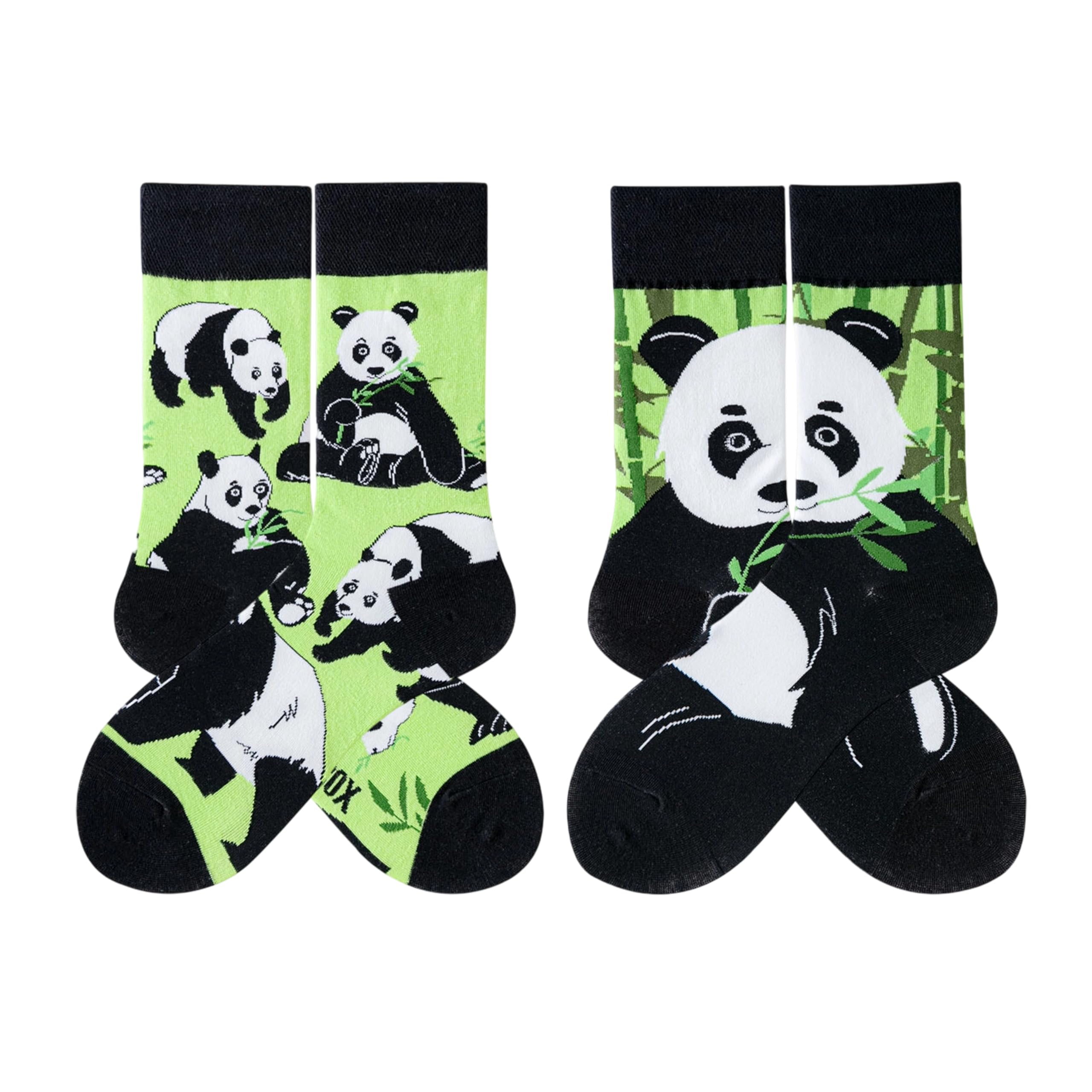 Calcetines Divertidos Unisex para Mujer y Hombre con Diseños Asimétricos en Par - Temas Animales, Comida, Fruta, Deporte y Arte en Algodón - Ideal para Regalos - 5