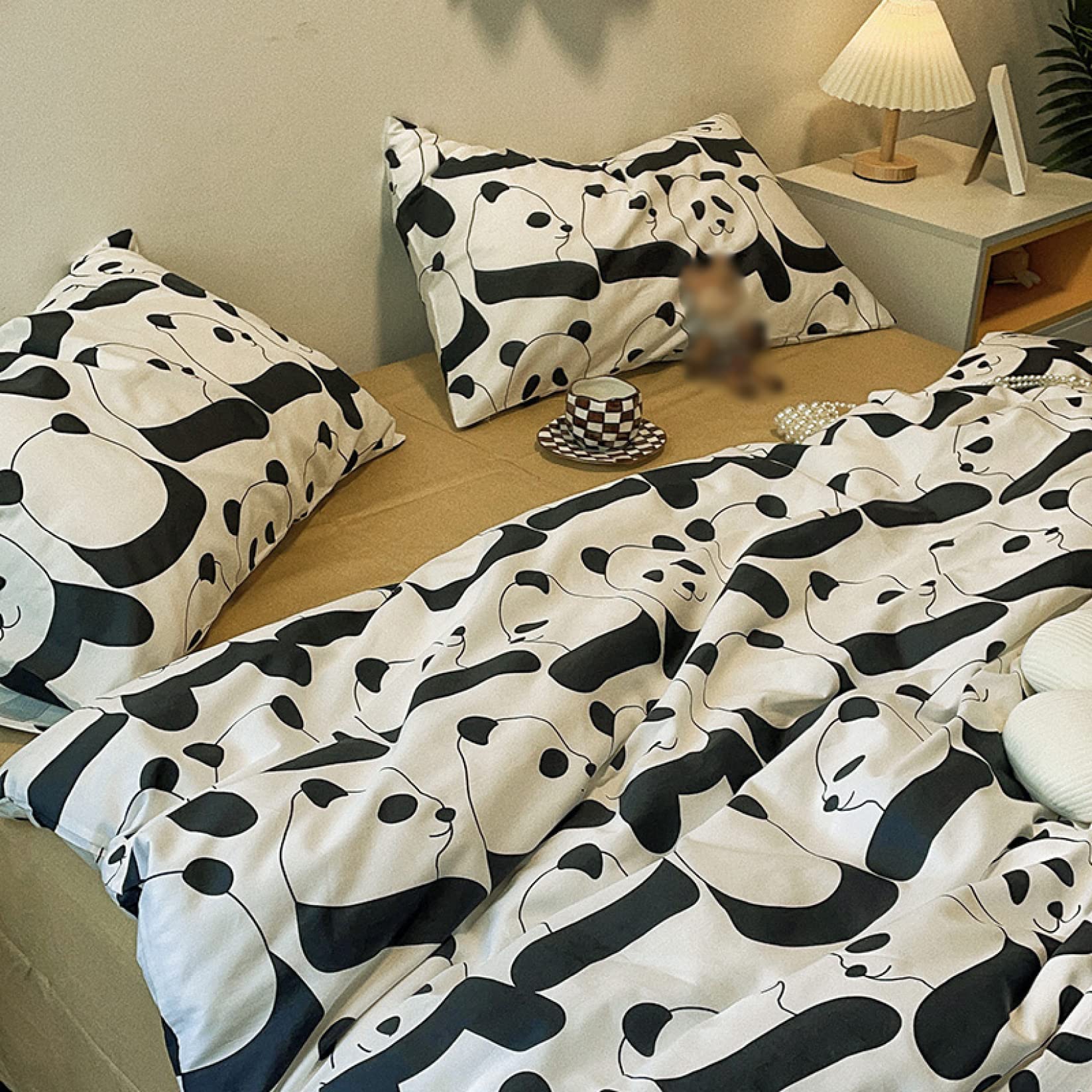 寝具3点セット シングル 150×200cm パンダ柄 可愛い Amazon｜布団カバー 3点セット 0.9m シングル 150×200cm おしゃれ