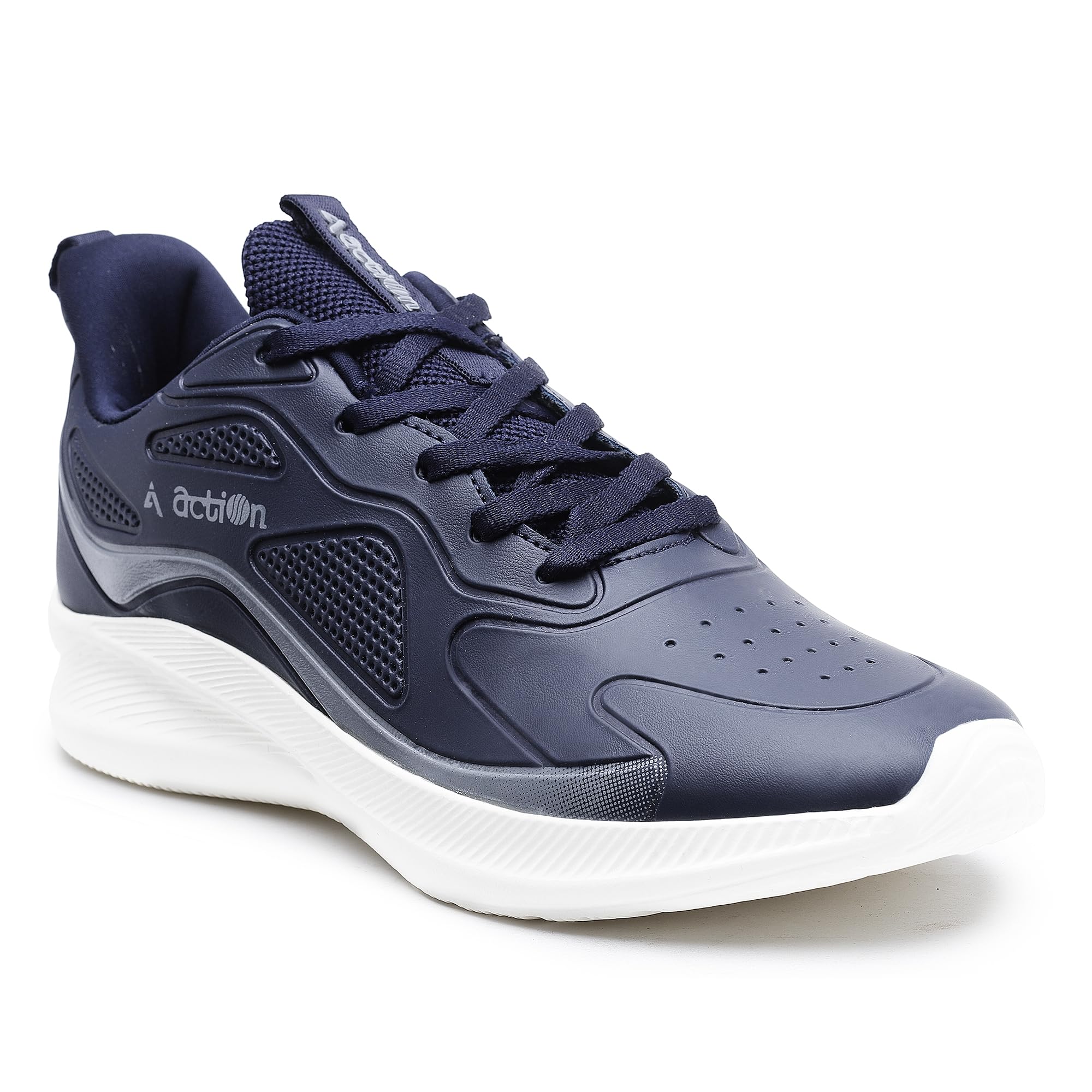 Action-SWIFT-104 Lightweight Comfortable Cushioned Running Sports Shoes for Men Navy (B0CKXP1W3W) Amazon Price History, Amazon Price Tracker