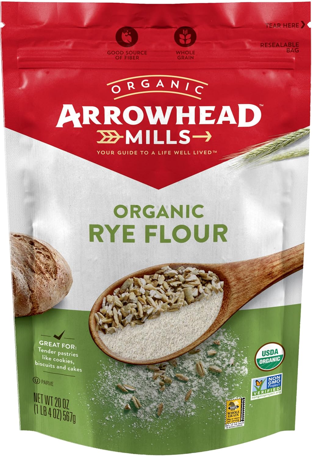 Arrowhead Mills Organic Rye Flour