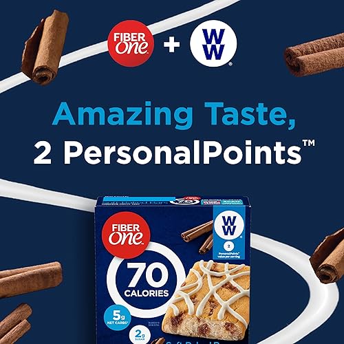 Vista 25 de Fiber One Barras de proteínas masticables, nueces de caramelo, bocadillos de proteínas, 1.17 onzas, 5