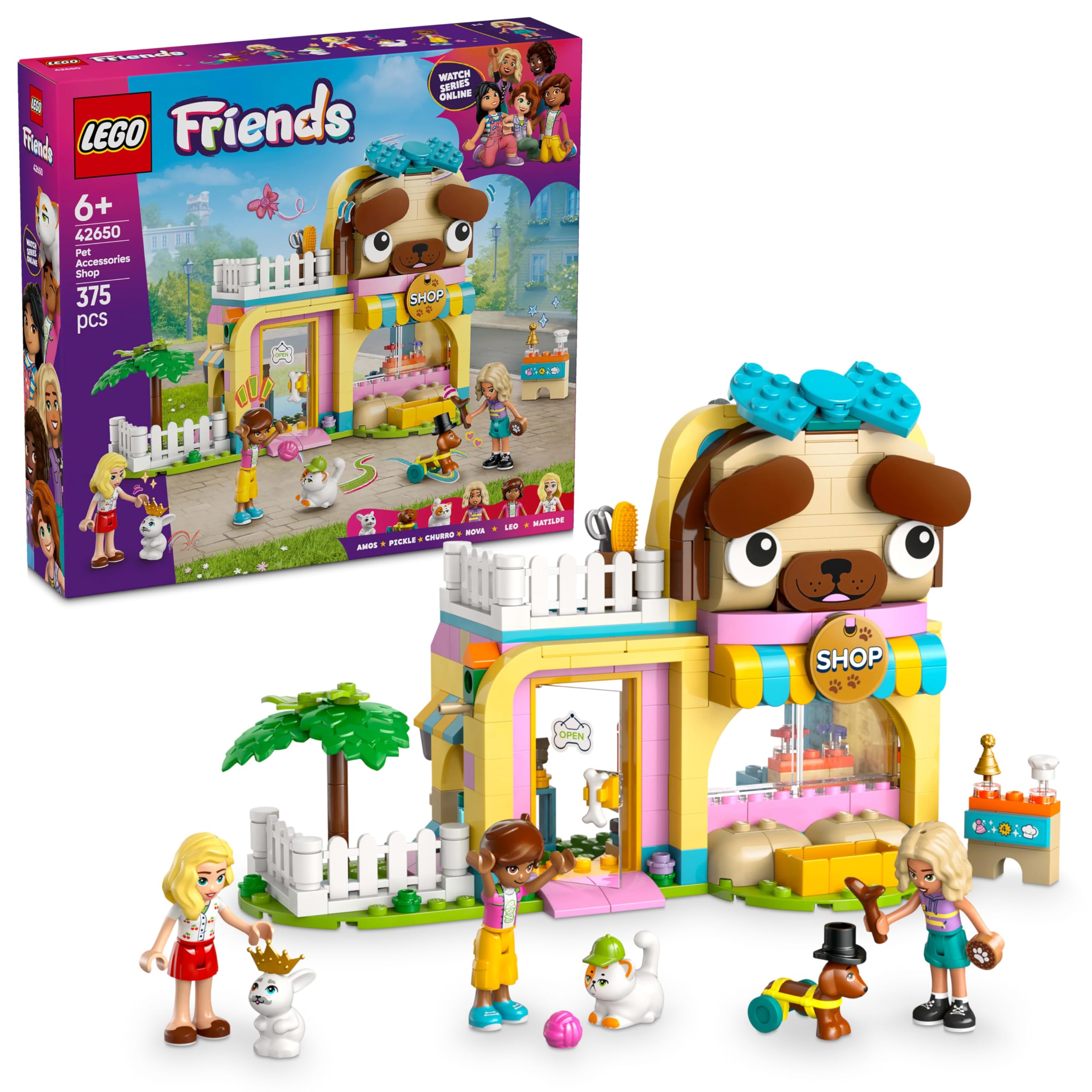 Lego 42650 Friends Pet Accessory Shop Toy Toy Birthday Gift Blocks Educational Girls Boys Children 6 7 8
